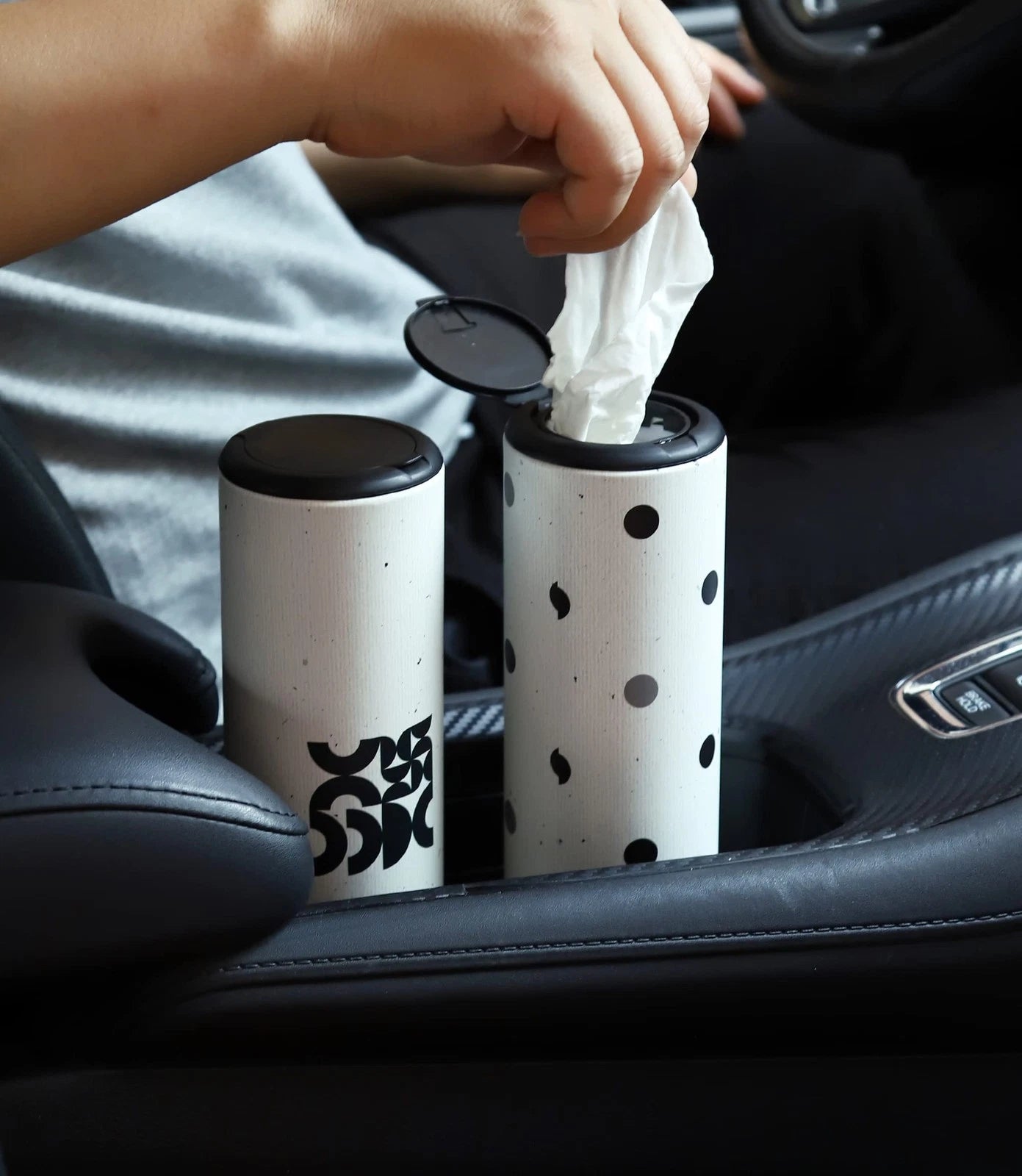 Car Tissue Holder with Facial Tissues Bulk - 4 PK Car Tissues Cylinder with C... | eBay