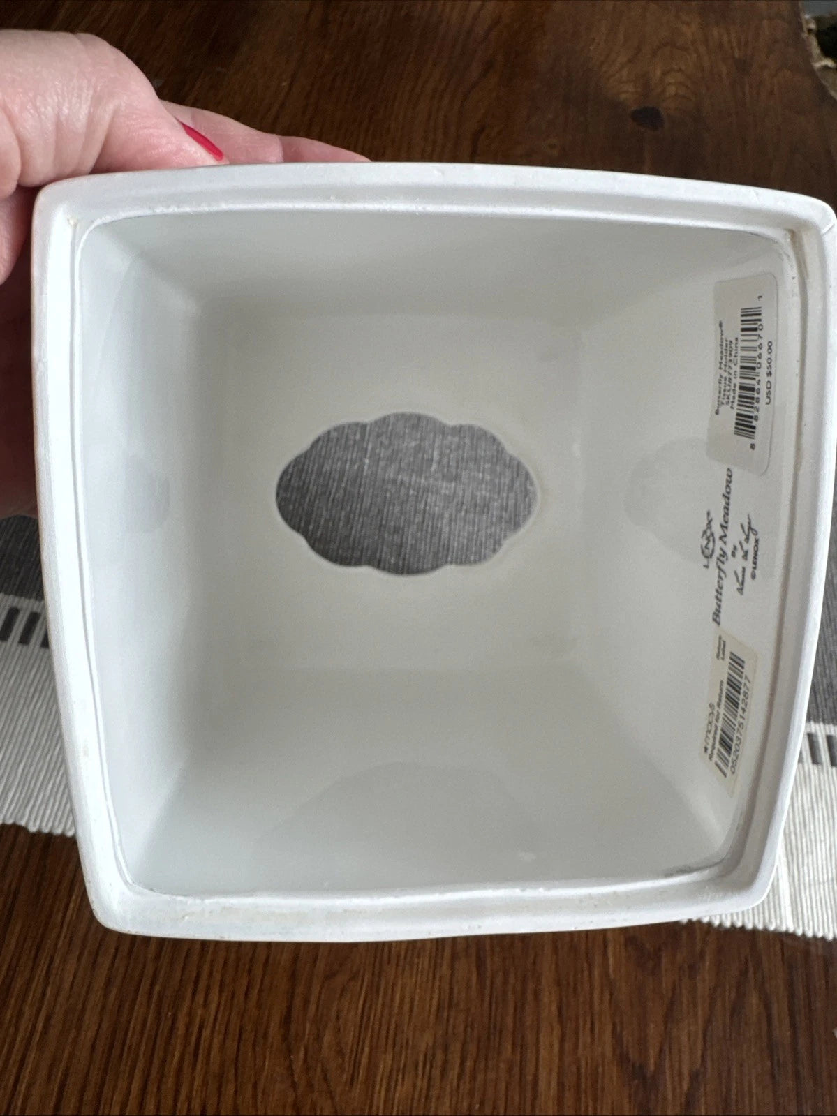 LENOX Butterfly Meadow by Louise Le Luyer Tissue Box Holder Excellent Condition | eBay