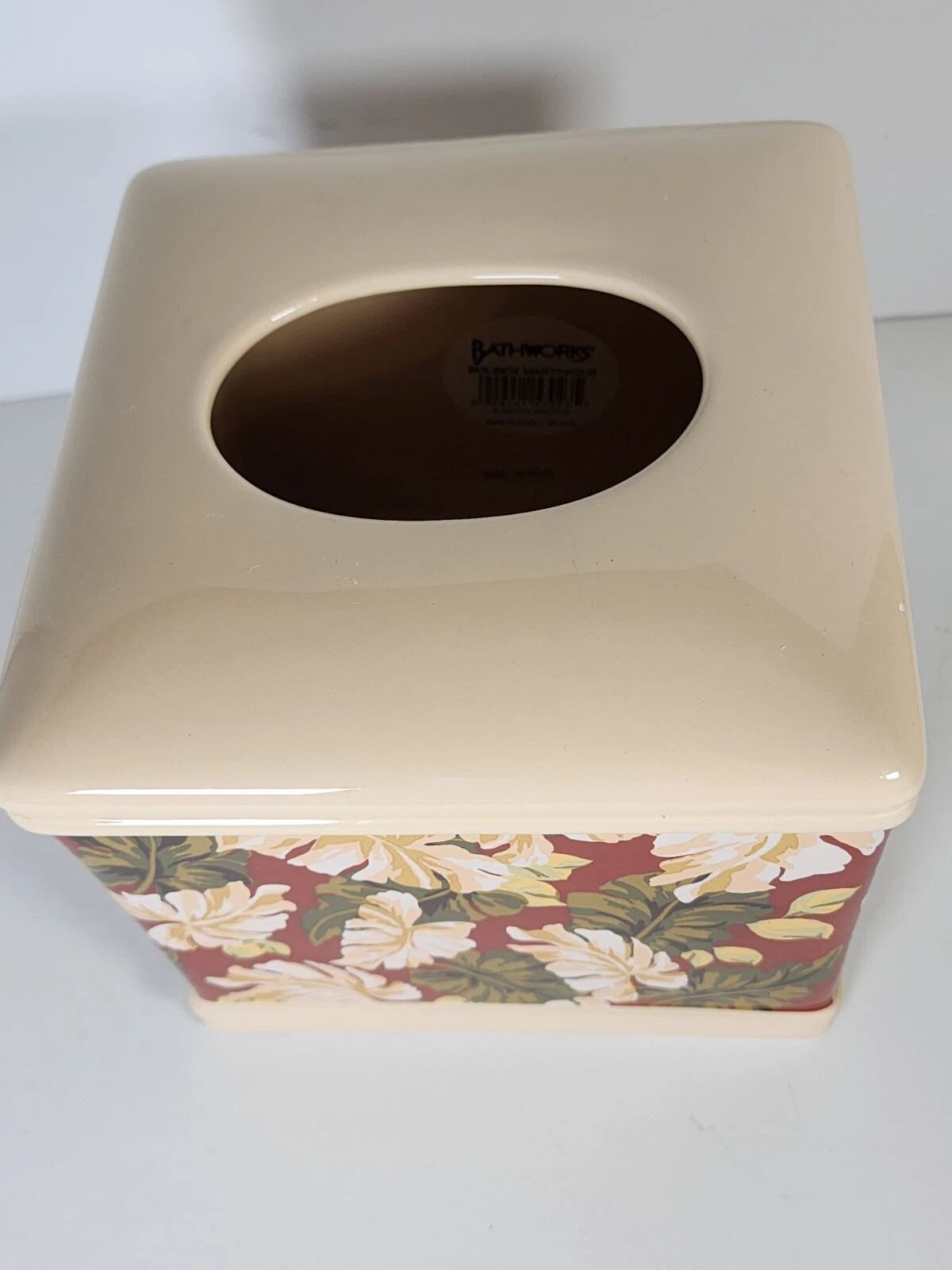 Tissue Box Cover Bathroom Accessories Square Ceramic Facial Kleenex Box Holder | eBay