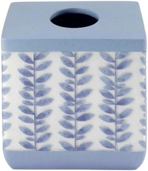 Monterey Collection Blue Resin Tissue Box Cover for Sophisticated Bathrooms | eBay
