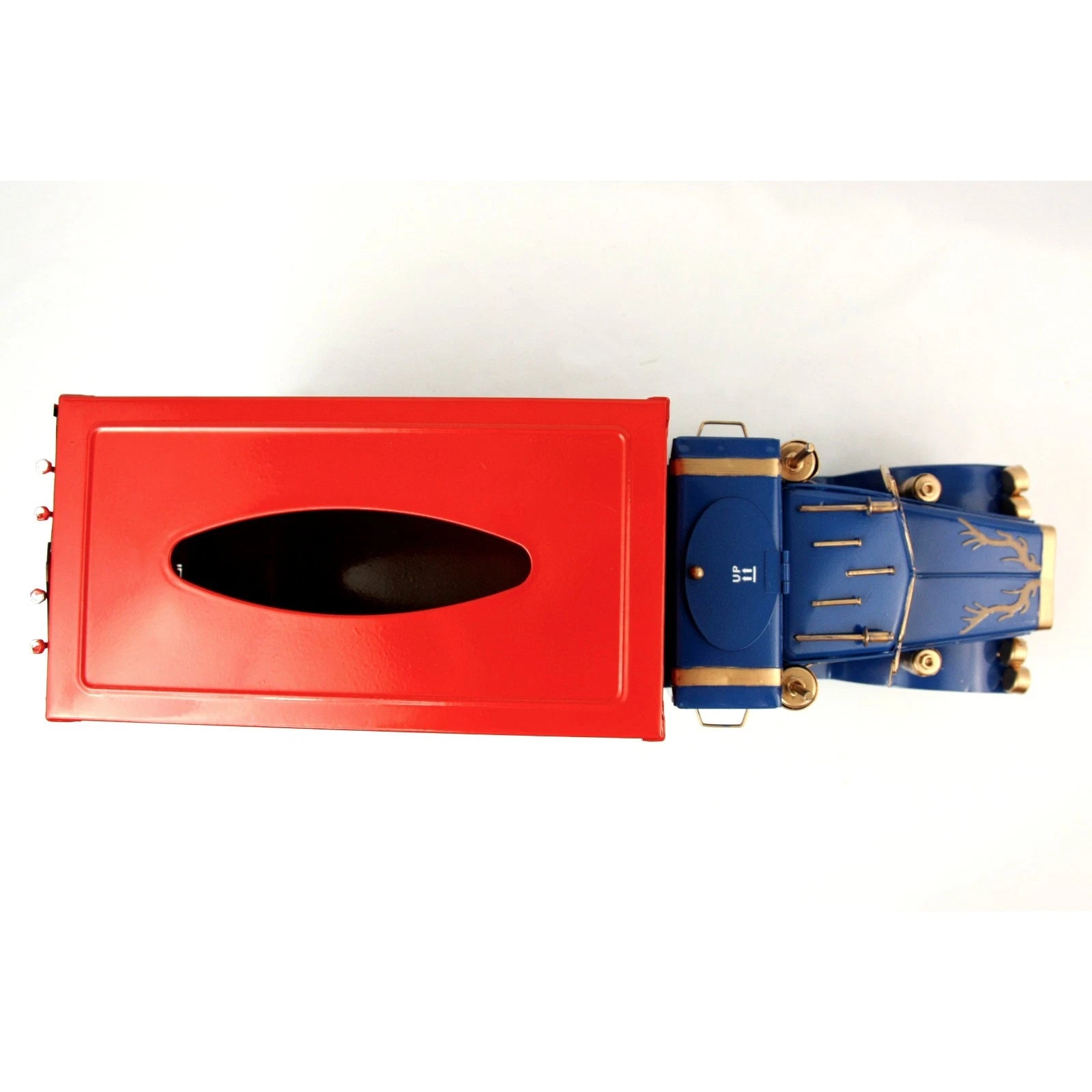 NEW Handcrafted Metal Trailer Truck Big Rig Tissue Box Holder Dispenser Cover | eBay