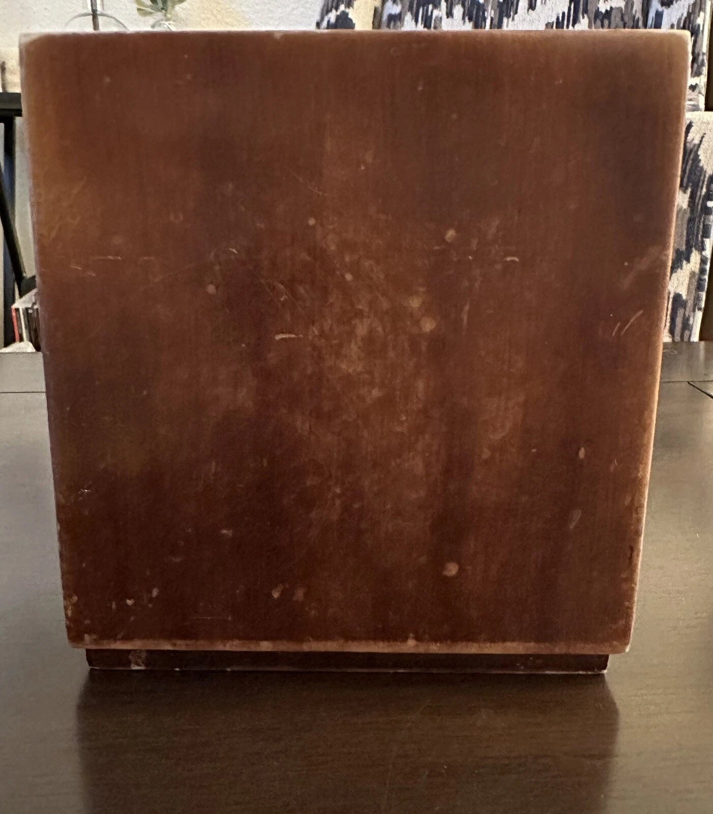 Tissue Box Wooden Dandelion Pattern | eBay