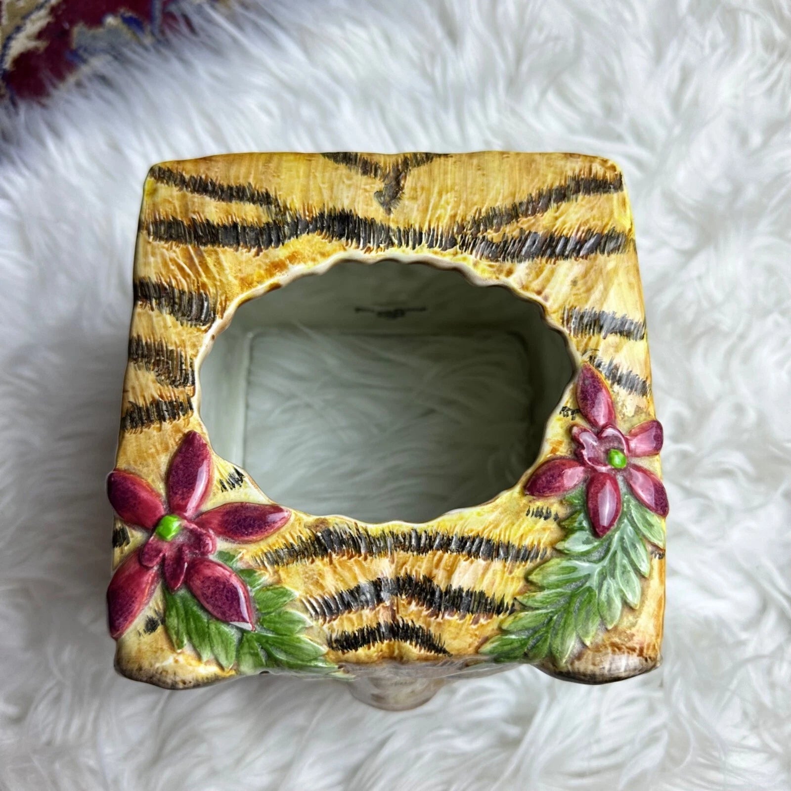 Fitz and Floyd Lion Tissue Box Cover Classics Serengeti Safari Ceramic Jungle | eBay