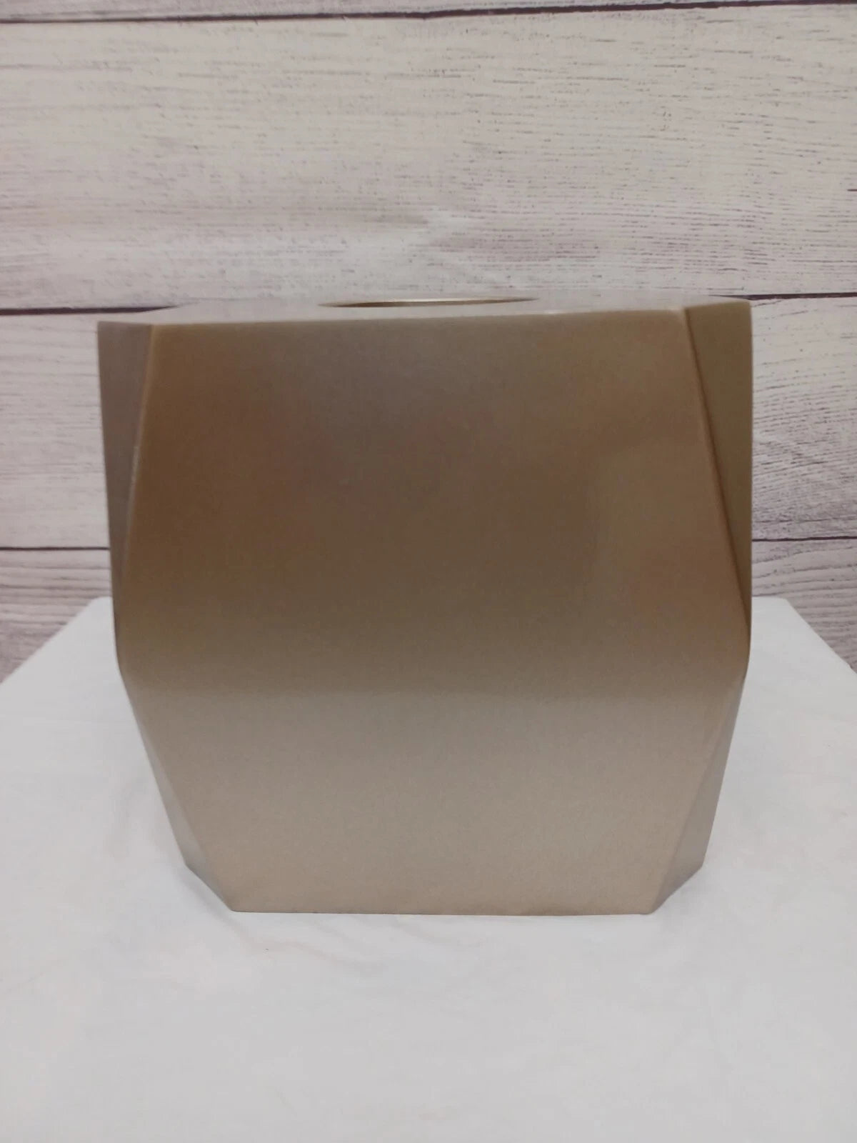 Taymor's Ice Gold Collection Square Boutique Tissue Box Cover | eBay