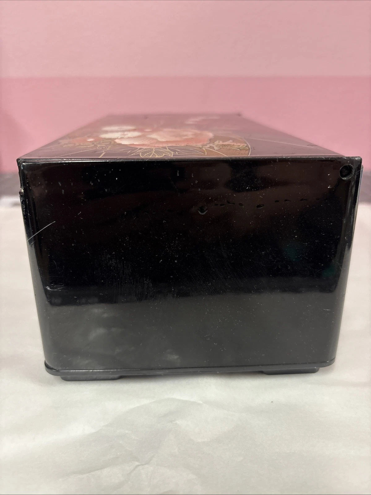 Vintage Japanese Lacquer Tissue Box Mirrored Large Box Yamanaka 10.5" | eBay