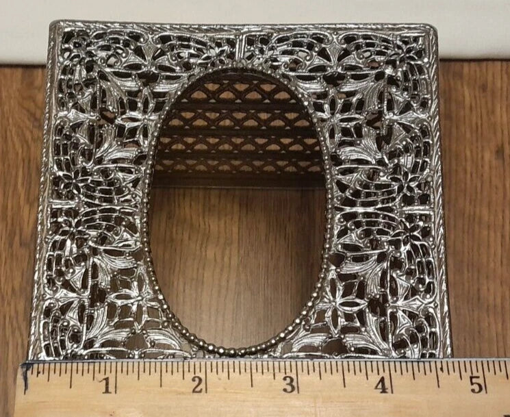 Lot Of 2 Vintage Gold Tone Hollywood Regency Metal Tissue Box Cover Holder | eBay