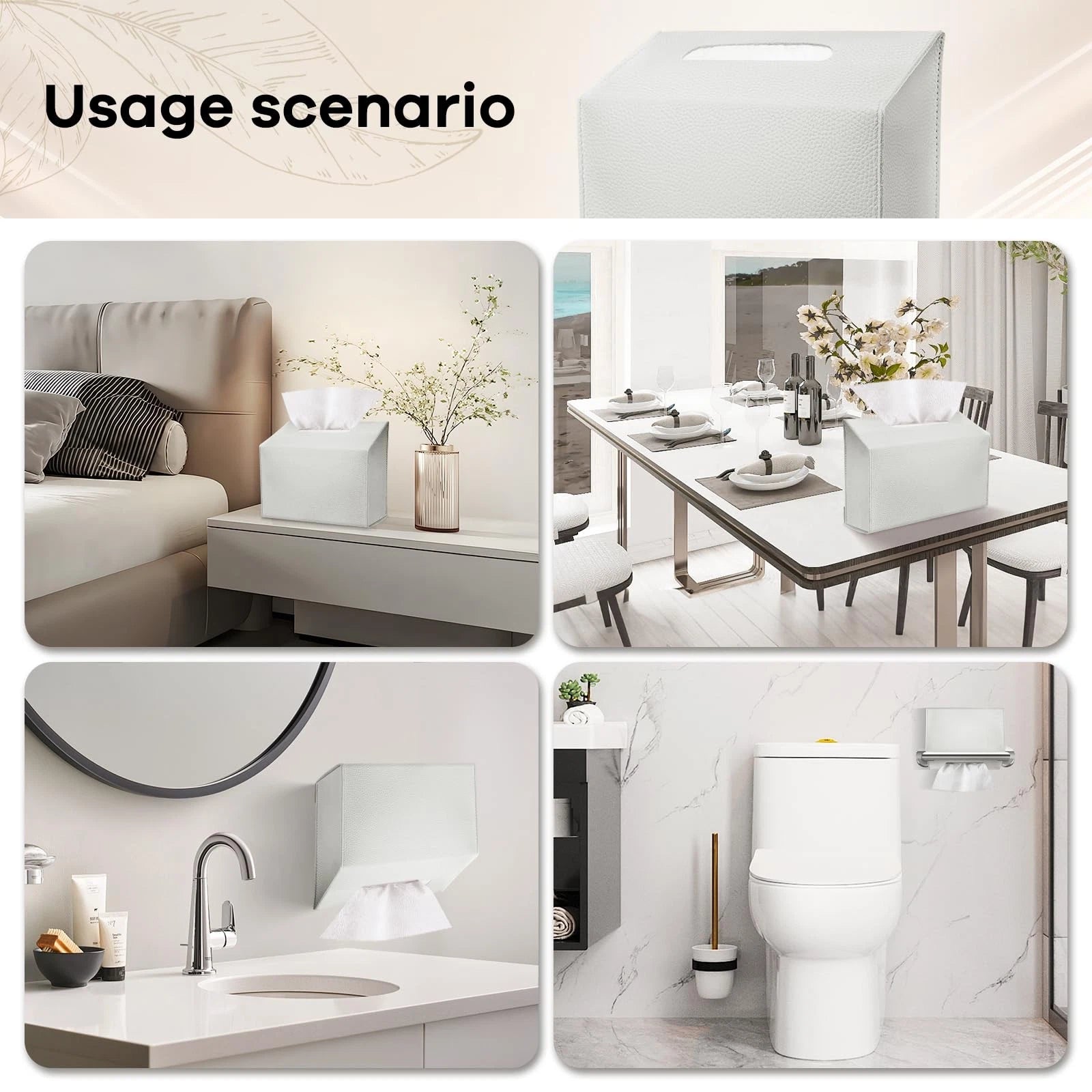 Disposable Hand Towel Box Cover Compatible with Kleenex Disposable Paper Hand... | eBay