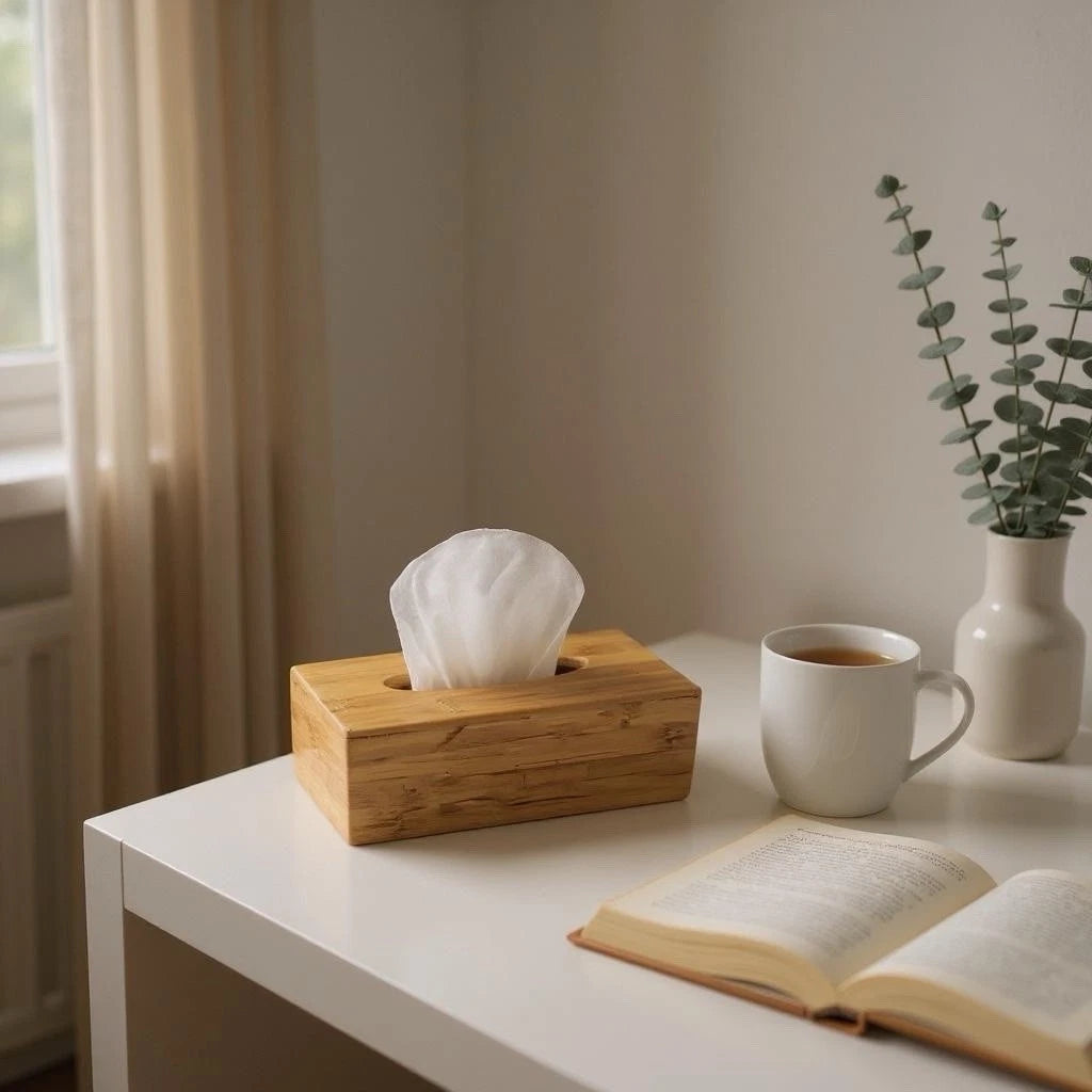 IKEA BONDLIAN Tissue Box Bamboo | eBay