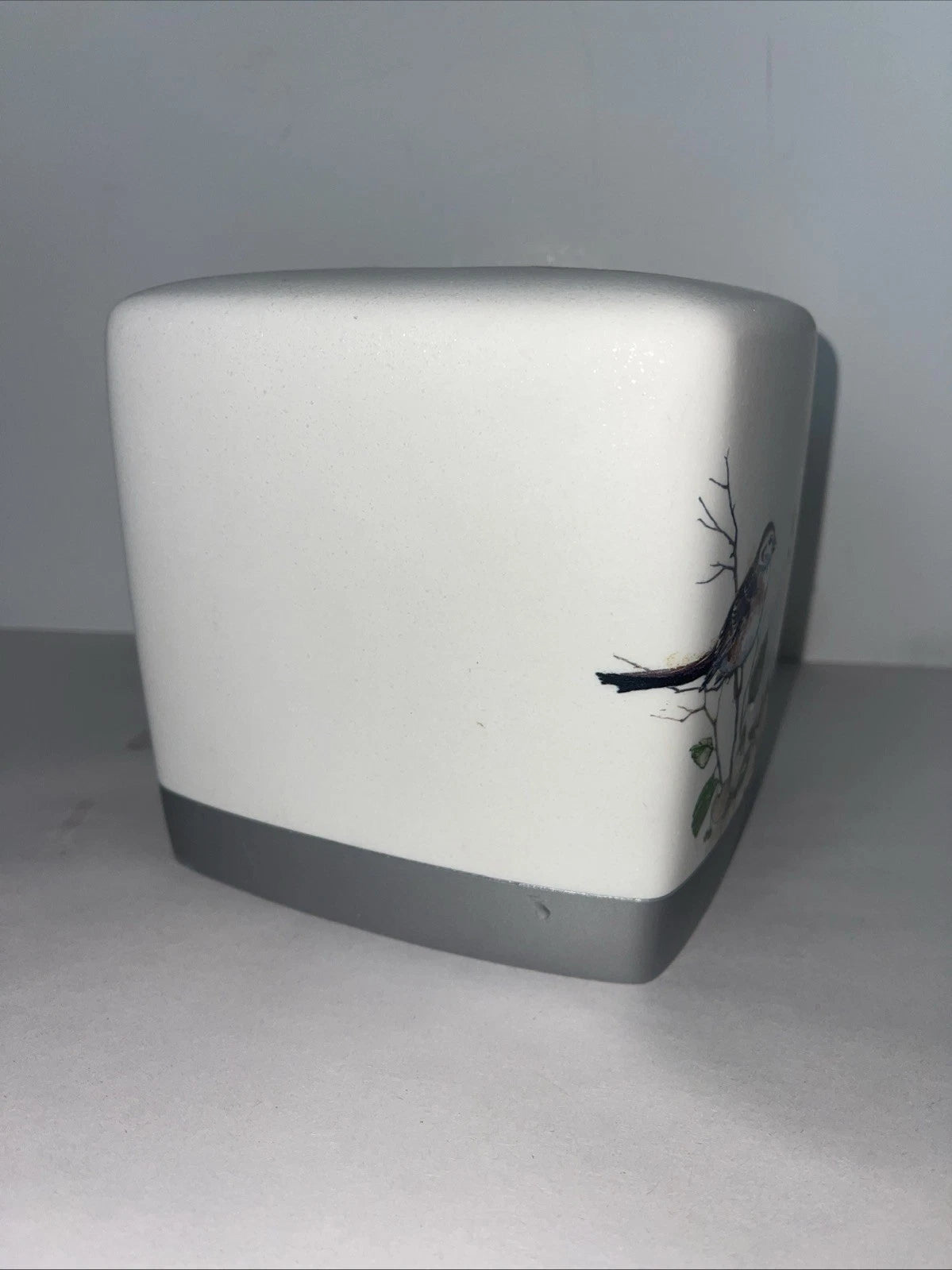 Avanti Love Tissue Box Cover Birds On Floral Branch 5.5” Square Heavyweight | eBay