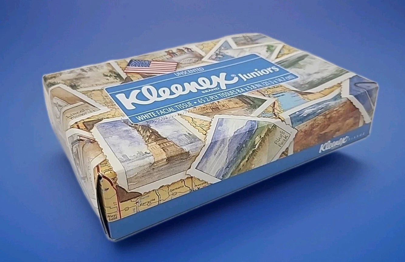Vintage Kleenex Juniors Tissue Box Stamps | eBay
