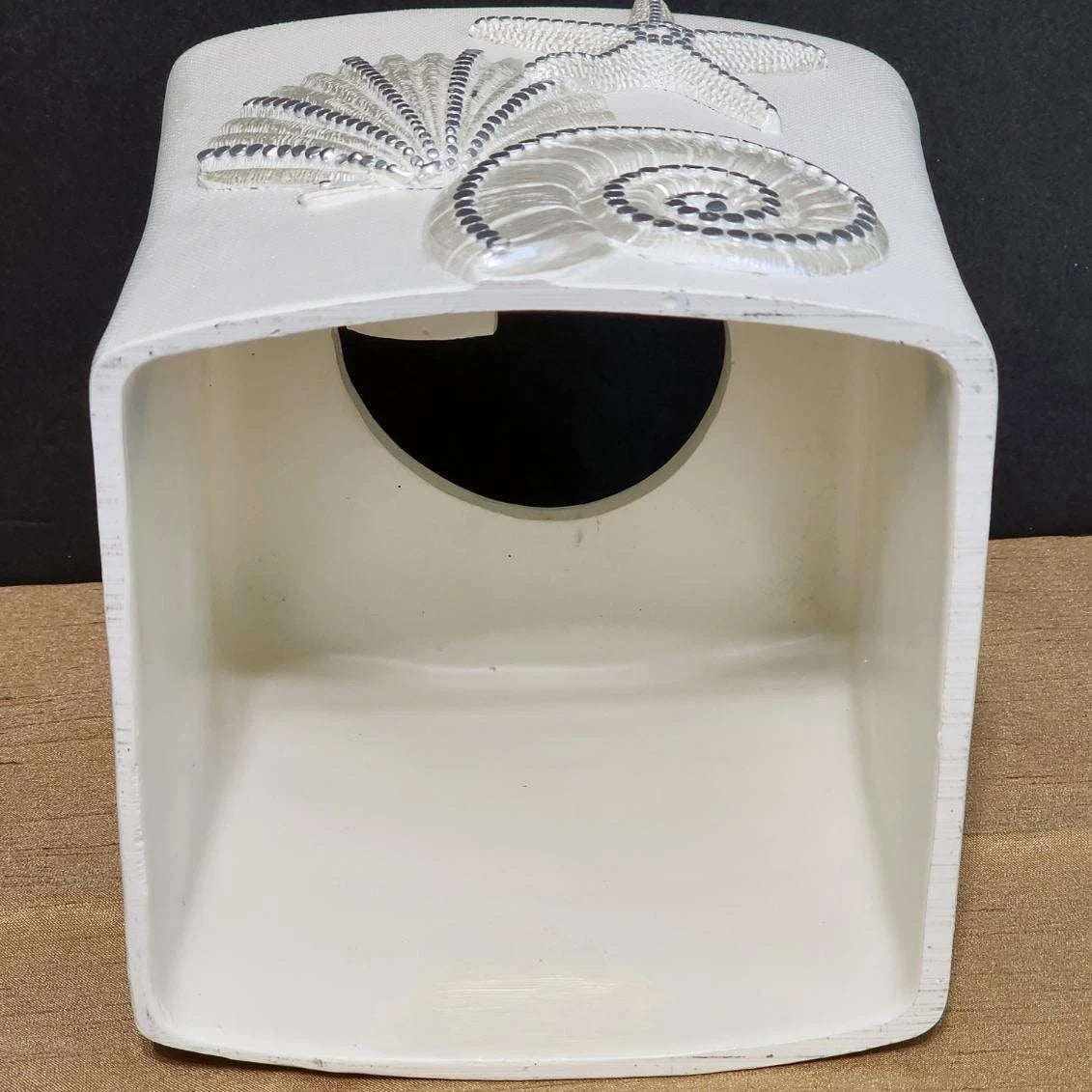 Tissue Box Cover Cream Square Bathroom Kleenex Accessories Facial Tissue Holder | eBay