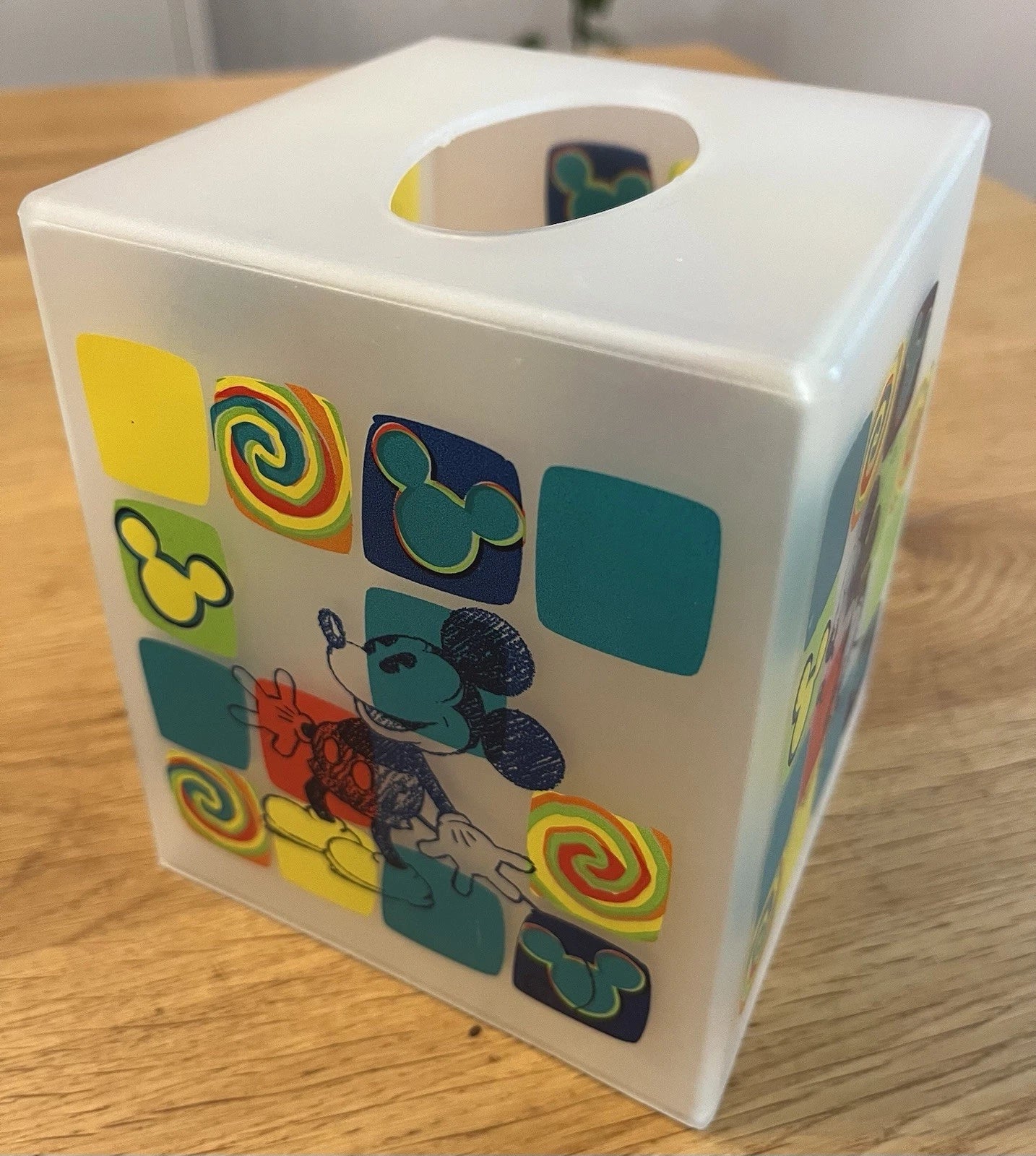 Disney Mickey Mouse Square Plastic Tissue Box Cover Holder | eBay
