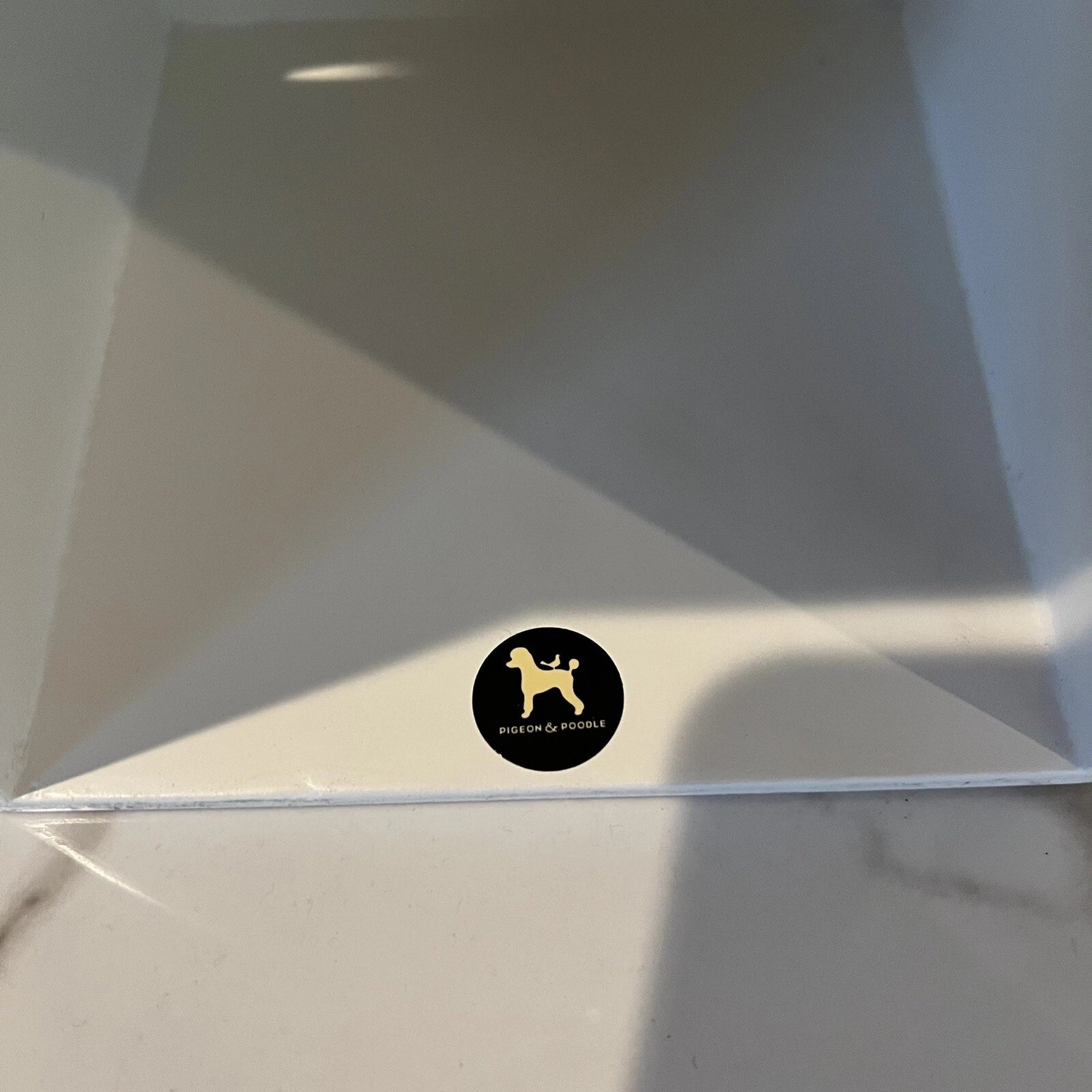 Pigeon & Poodle Palermo II Tissue Box Cover Faux Clamstone | eBay