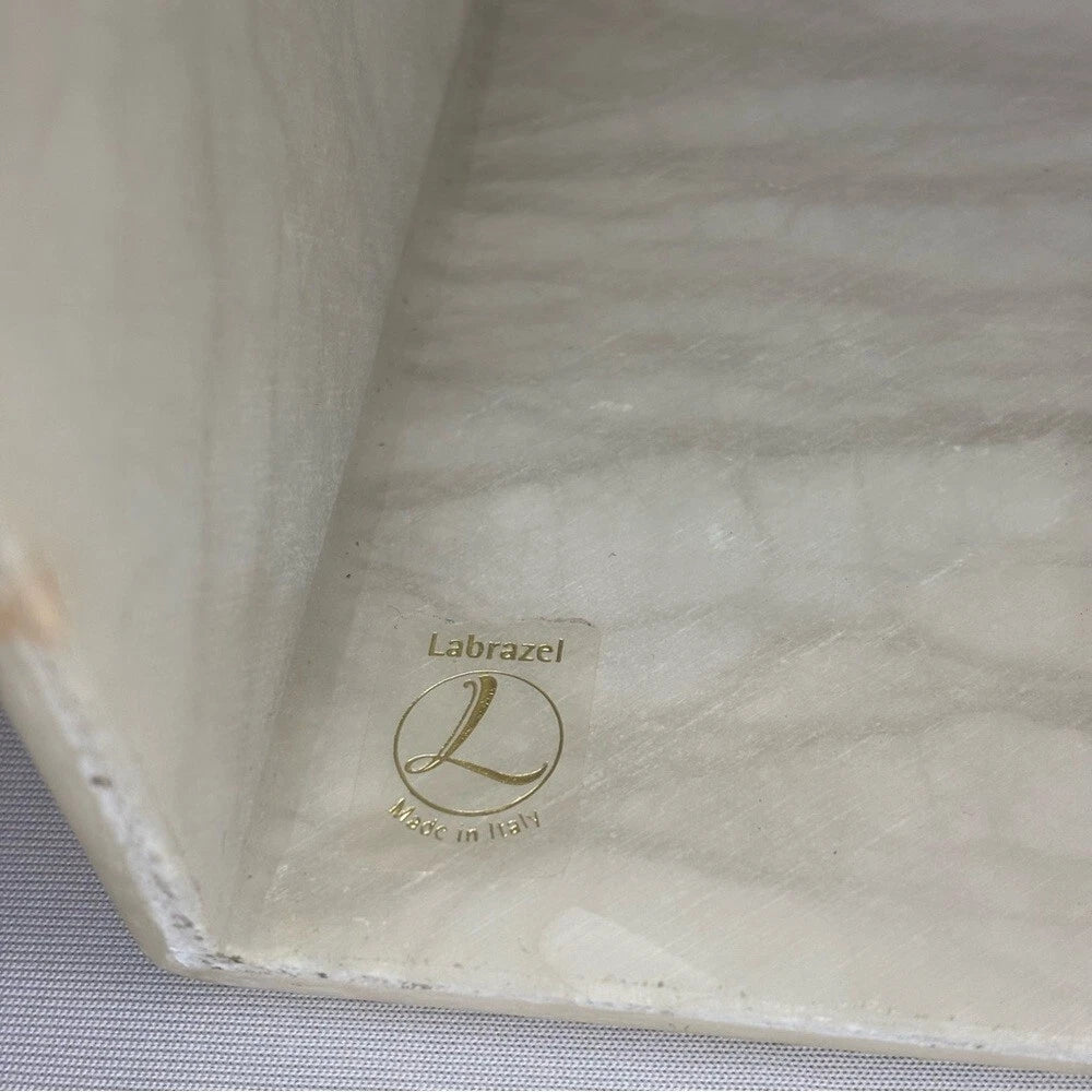 LABRAZEL Luxury Tissue Box/Tissue Cover Alisa Cream in Alabaster Made in Italy | eBay