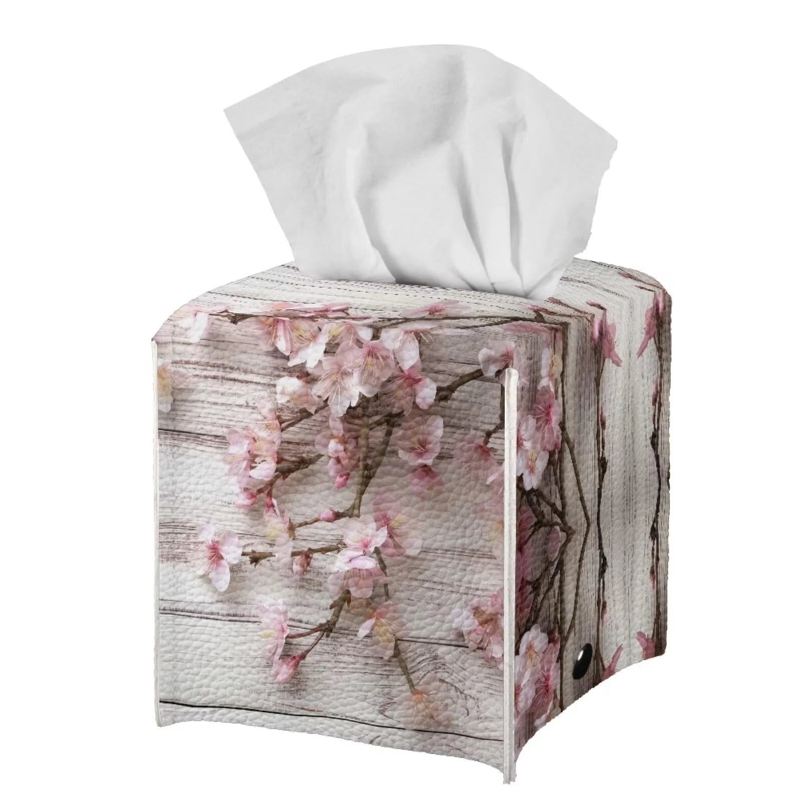 Tissue Box Covers, Floral Pink Tissue Holder Leather Covers for Bathroom Home | eBay