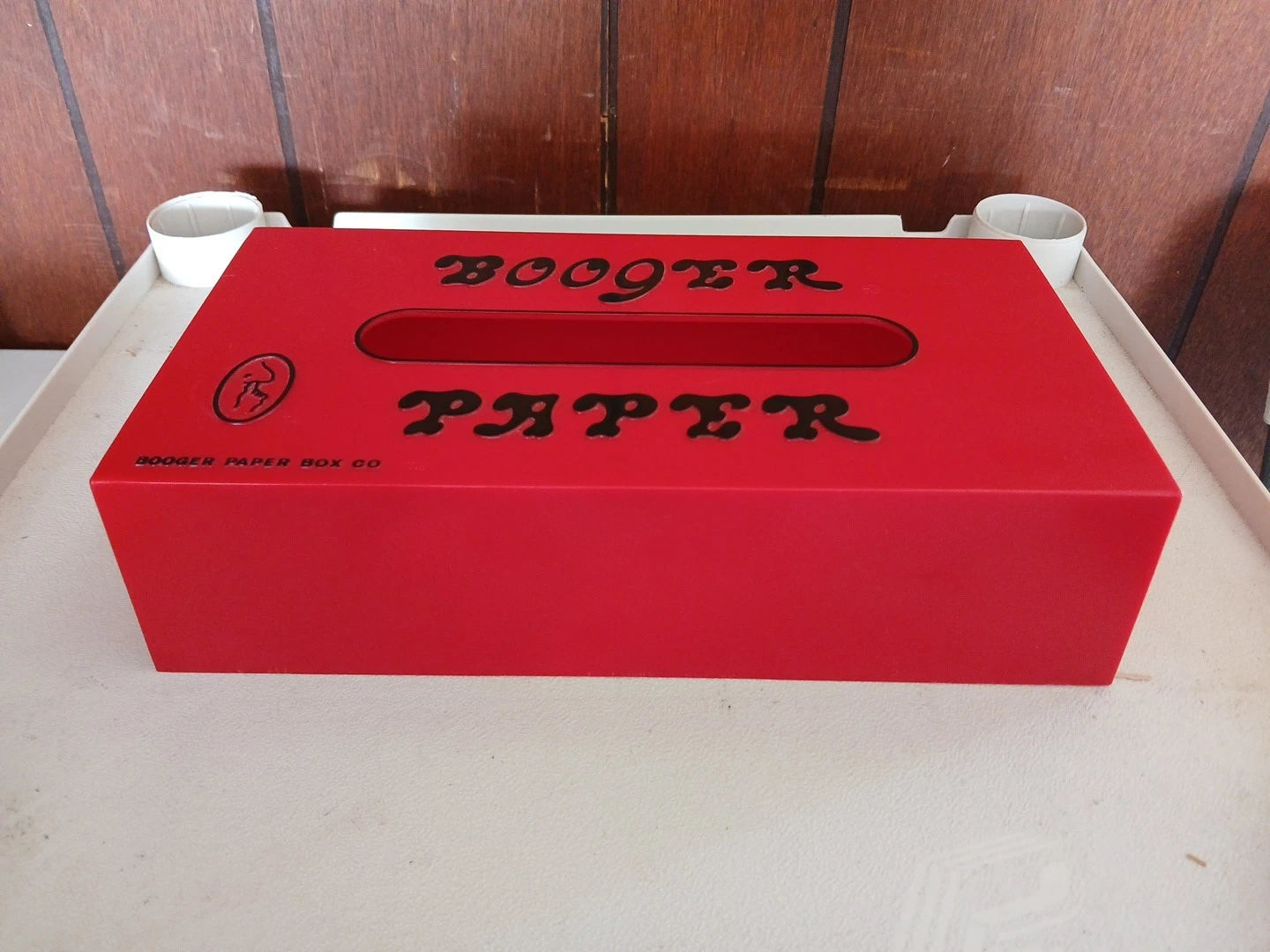 Vintage Booger Paper Tissue Box Cover Vintage Napkin Holder Case Gag Gift | eBay