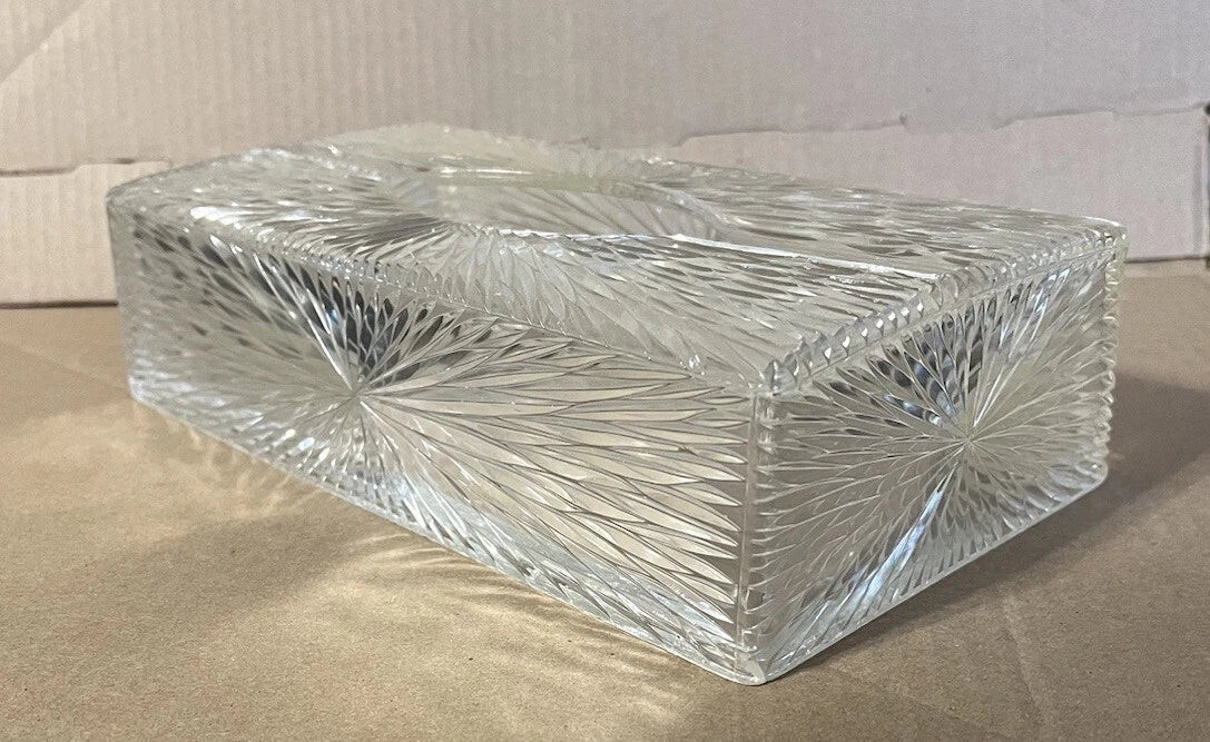 Vnt MCM Vanity Tissue Box Celebrity Inc New York Starburst Embossed Wall/Counter | eBay