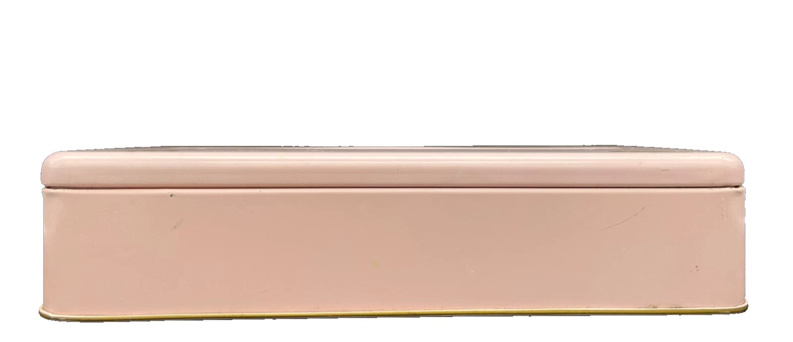 Vintage Ransburg 1950s MCM Hand Painted Pink and Gold Swirl Metal Tissue Box | eBay