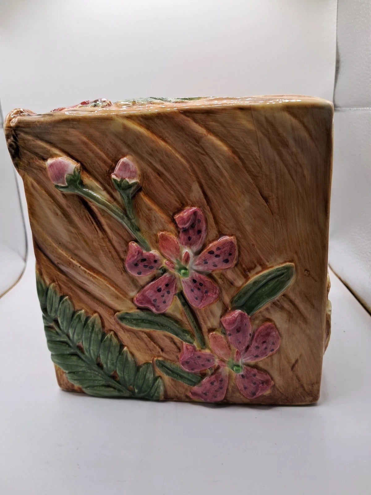 Fitz & Floyd Serengeti Ceramic Tissue Box Cover Lion Classics Boutique Jungle | eBay