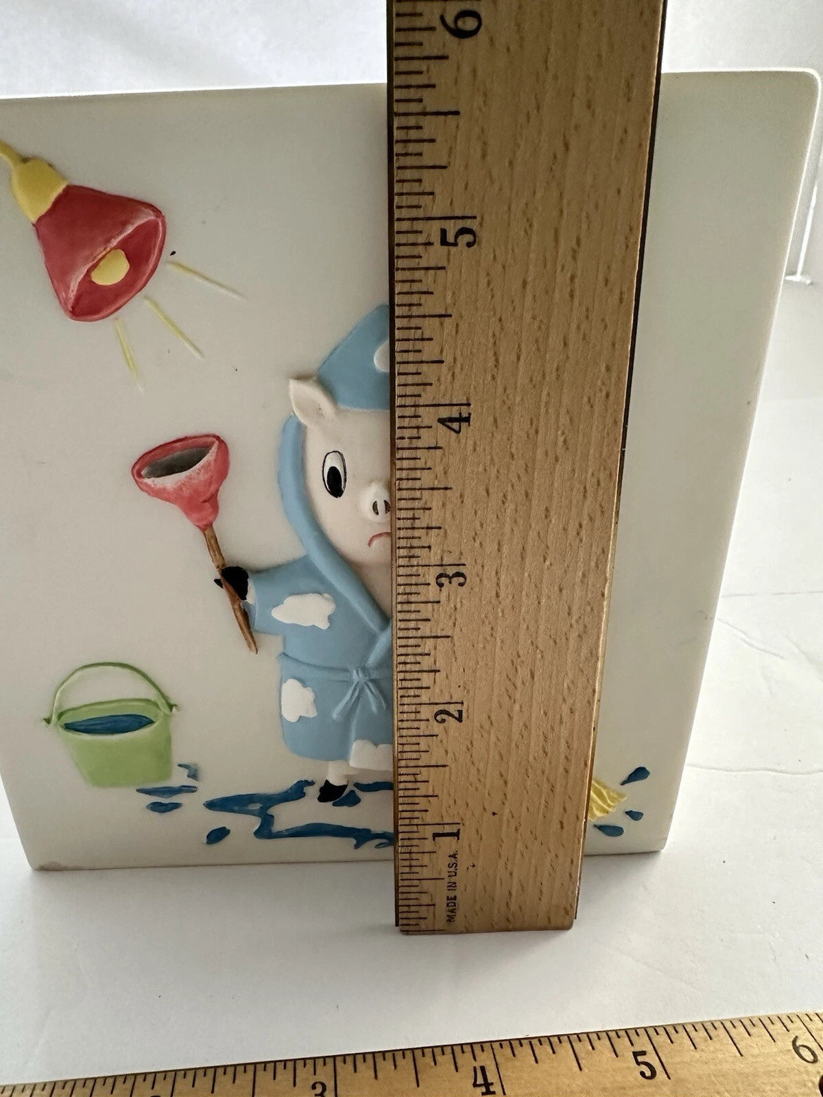 Nick & Nora Home Hogwash Ceramic Tissue Box Cover Holder Square Cube | eBay