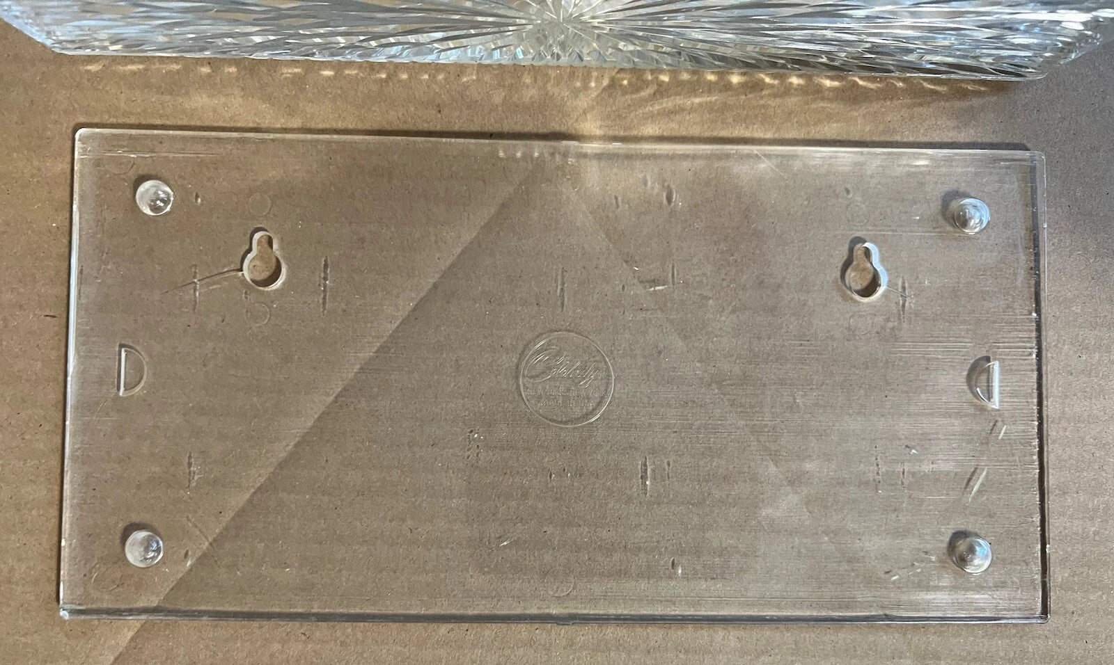 Vnt MCM Vanity Tissue Box Celebrity Inc New York Starburst Embossed Wall/Counter | eBay