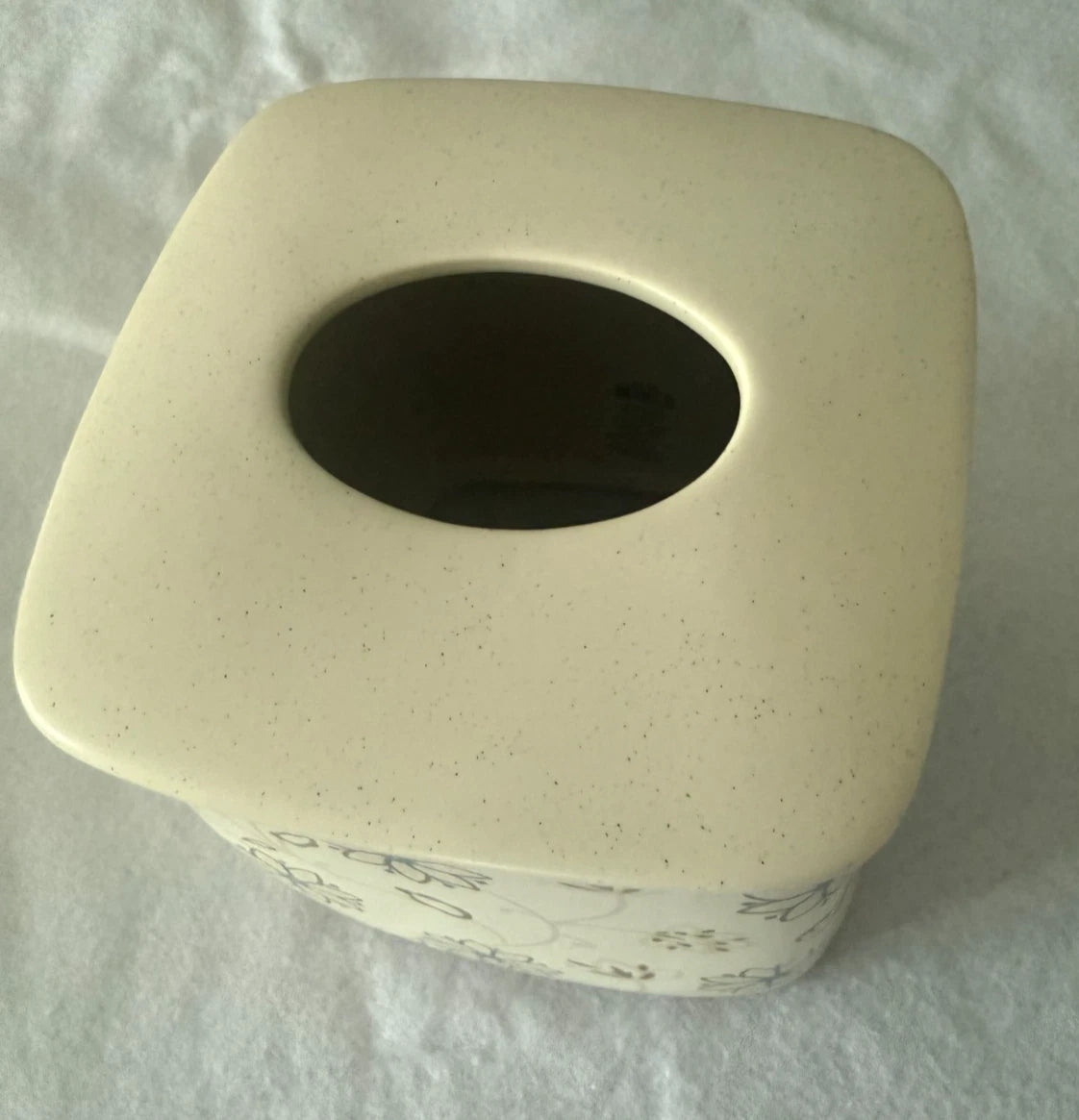 JLA Isabel Floral Ceramic Boutique Tissue Kleenex Box | eBay