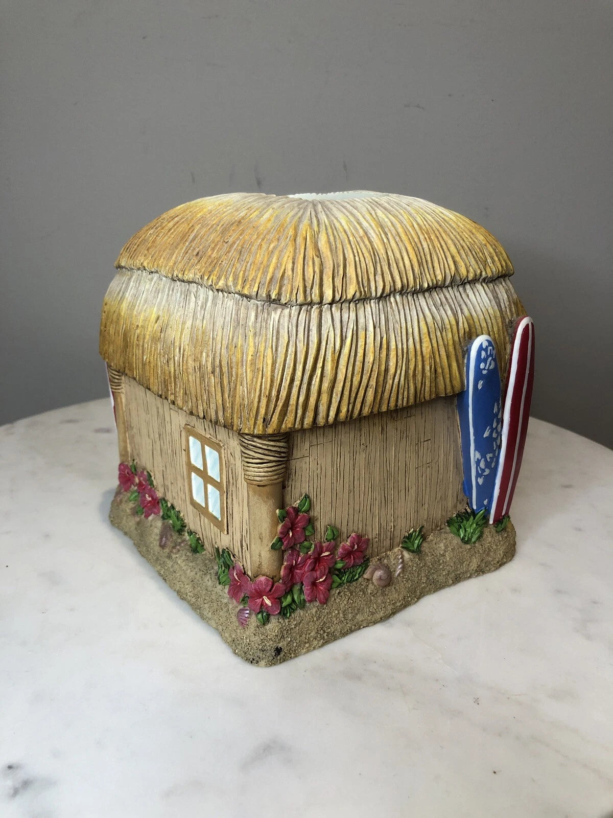 Kahuna Beach Tissue Box Cover Holder Tiki Izsy Bed Bath Beyond | eBay