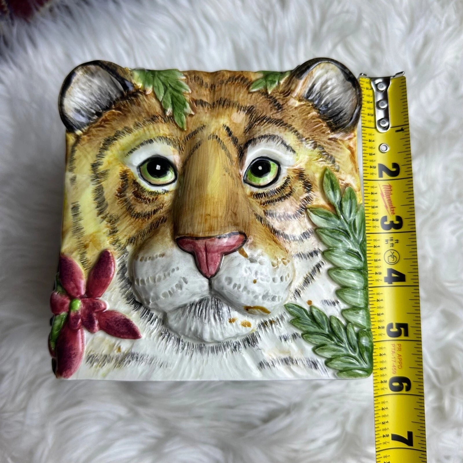 Fitz and Floyd Lion Tissue Box Cover Classics Serengeti Safari Ceramic Jungle | eBay