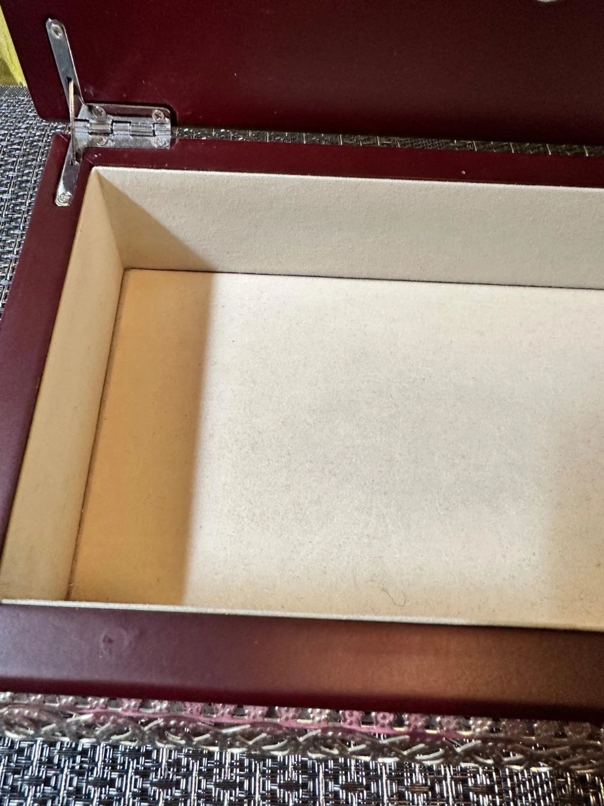 Vintage-Inspired Wooden Tissue Box With Ornate Silver Detailing & Oval Opening | eBay