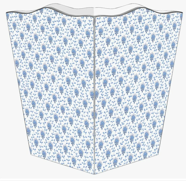 MARYE-KELLEY, "BUNNY ON BLUE" FRENCH AVIGNON CUBED TISSUE BOX COVER, NEW | eBay