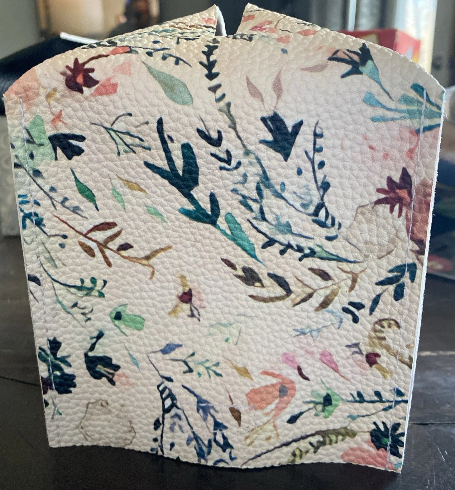 Tissue Box Holder Decorative Faux Leather Square Tissue Box | eBay