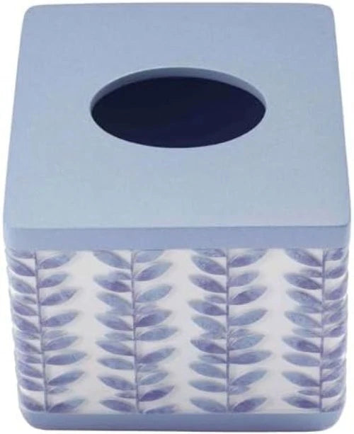Monterey Collection Blue Resin Tissue Box Cover for Sophisticated Bathrooms | eBay