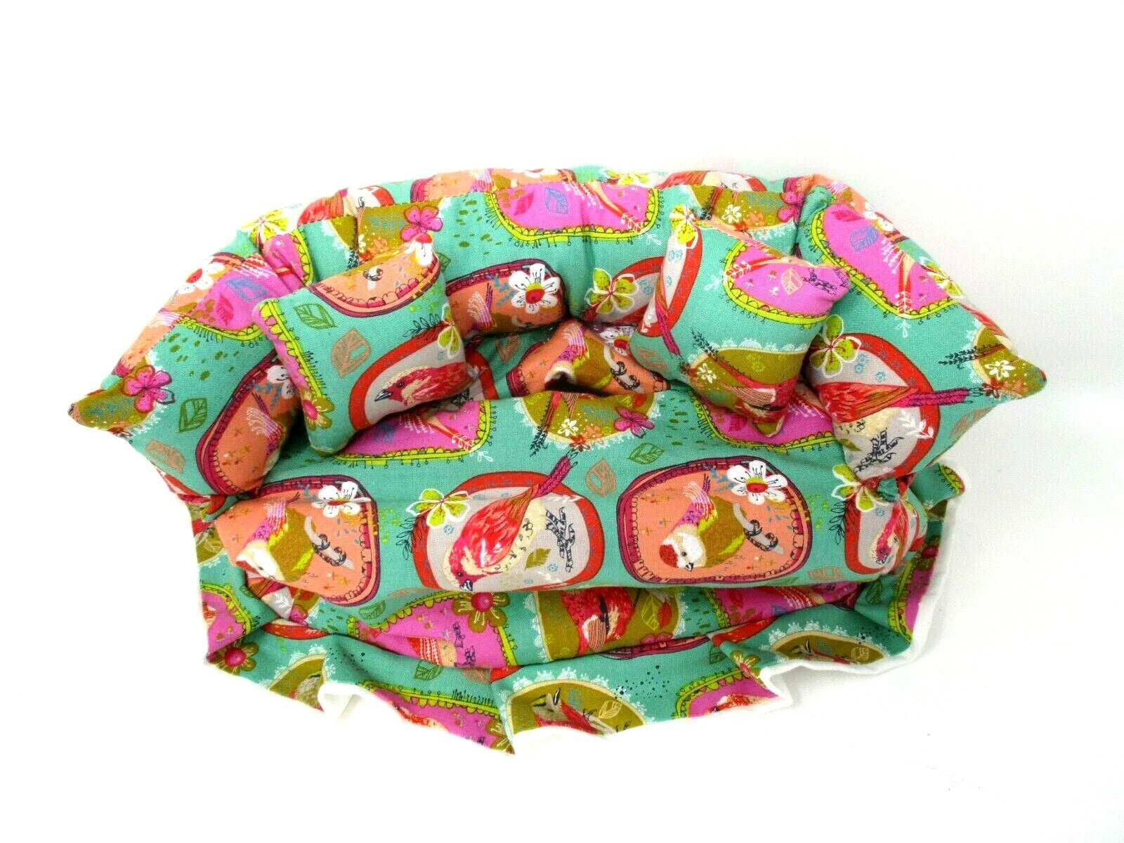 Tissue Box Cover Couch Handcrafted Sofa Bird Fabric Kitschy Cute | eBay