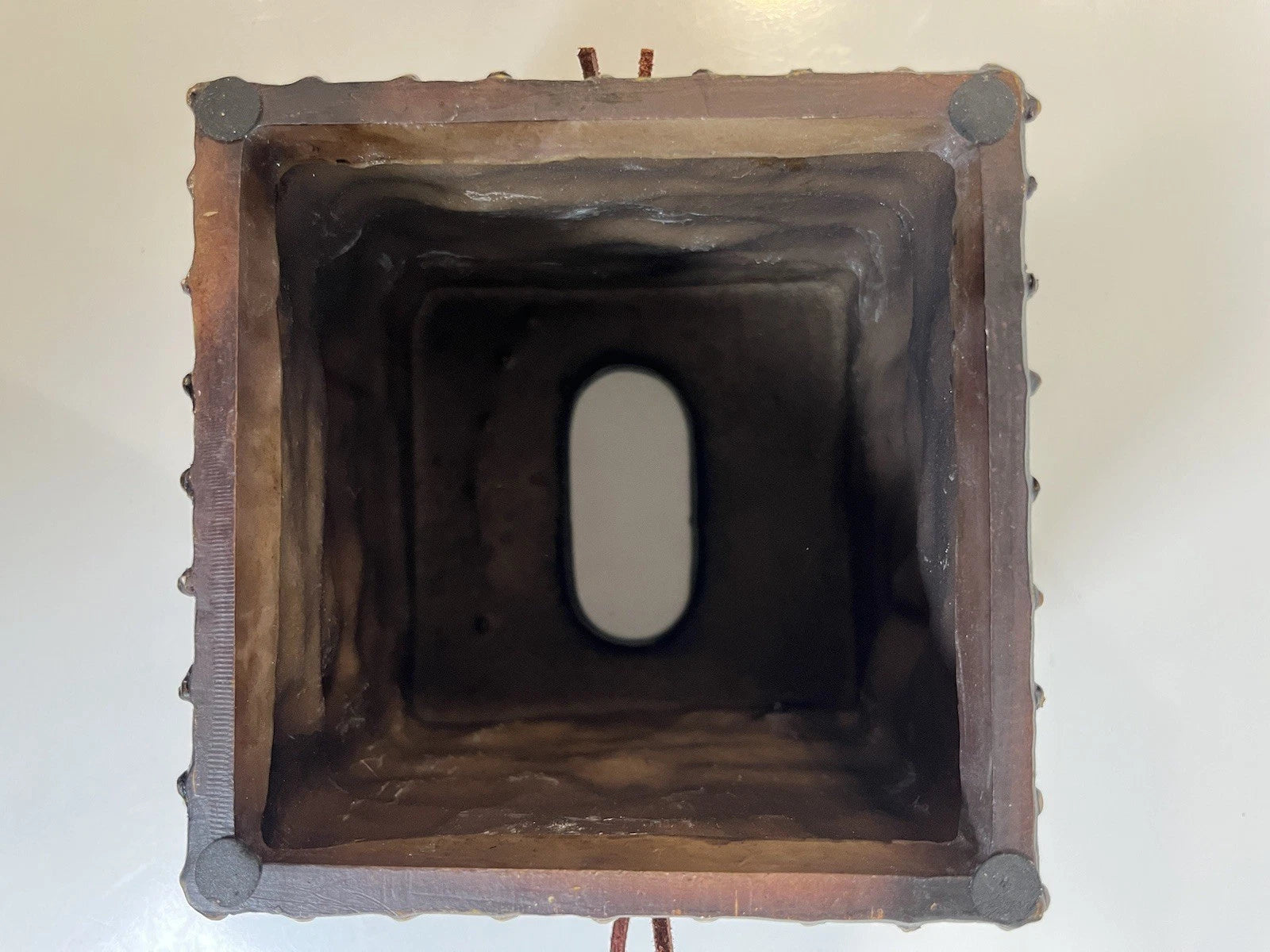 Horse Tooled Leather Tissue Box Cover Western Rustic Home Décor Resin Equestrian | eBay