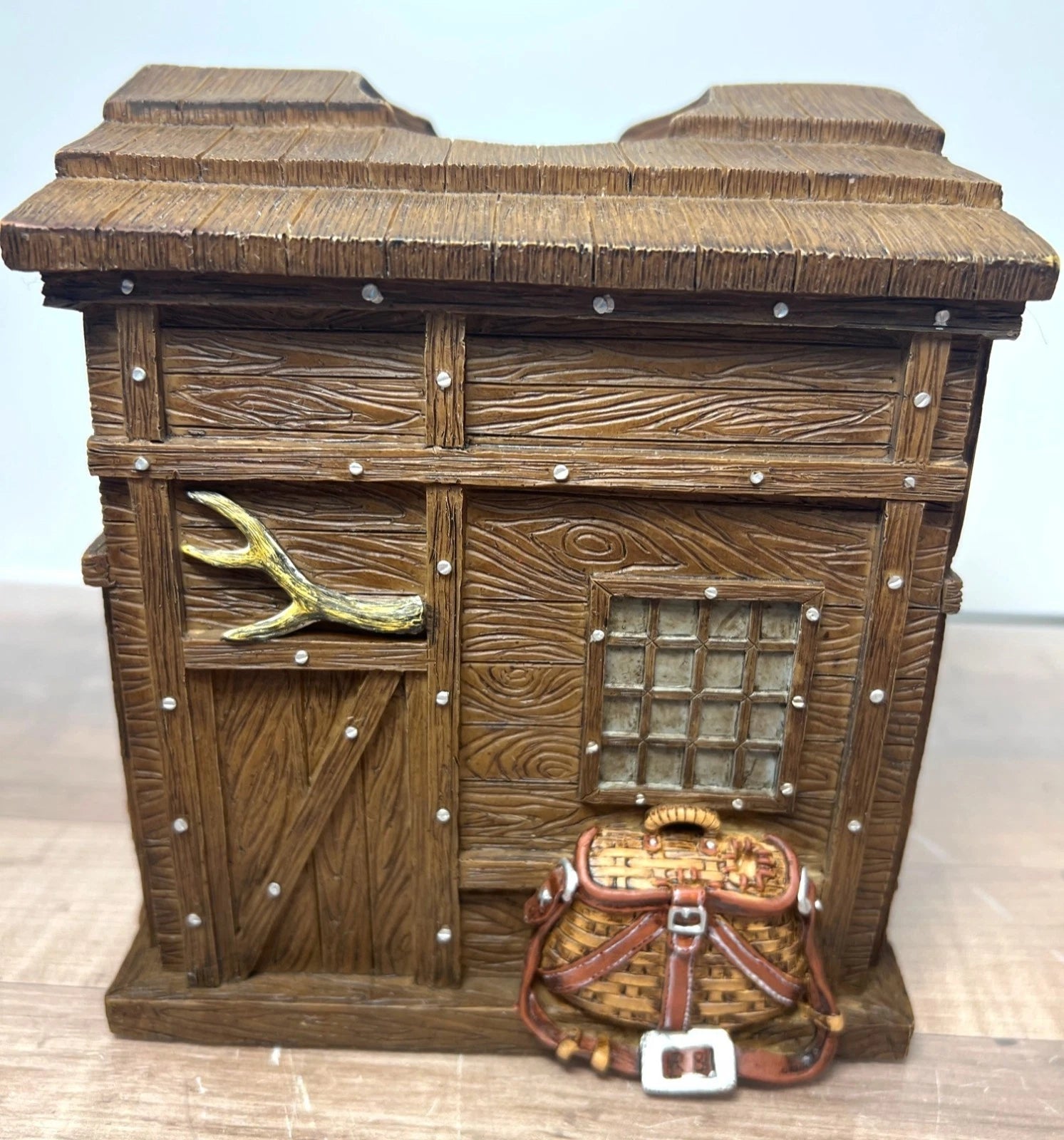 Rustic Cabin Tissue Box Cover | eBay