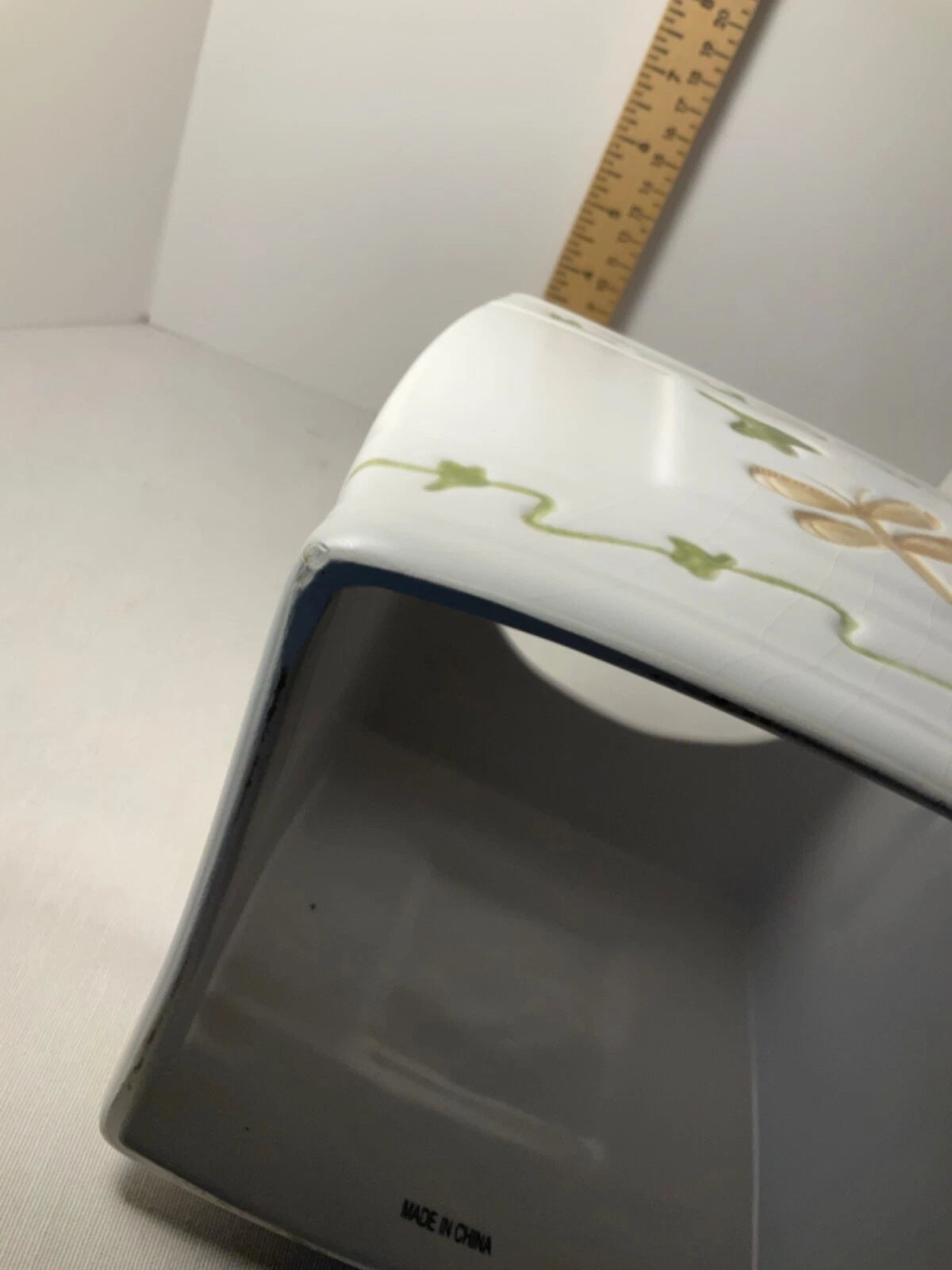 Ceramic decorative, tissue cover, square shape flaws | eBay