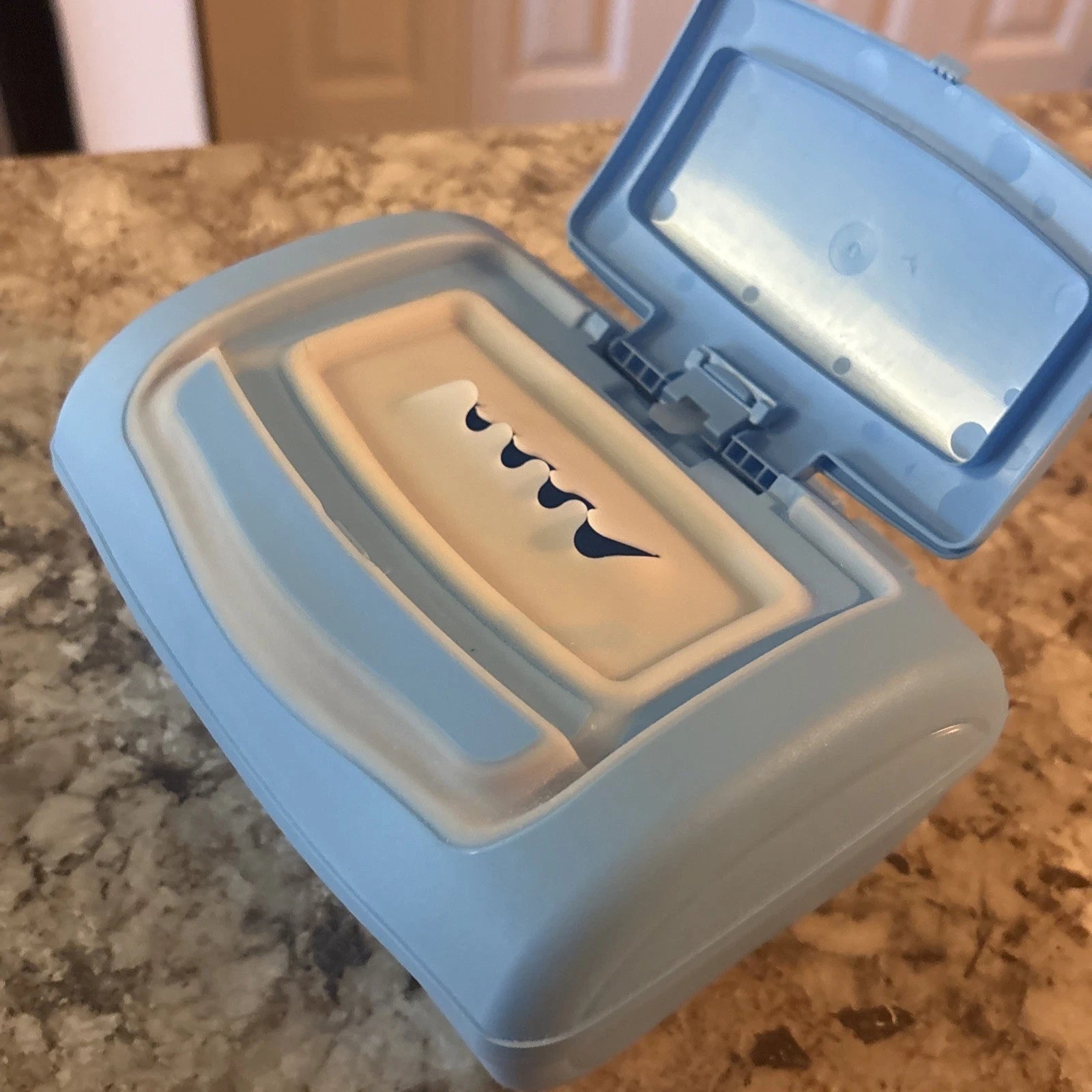 Cottonelle Fresh Flushable Wipes Dispenser, Hard Container Refillable Tub BLUE | eBay