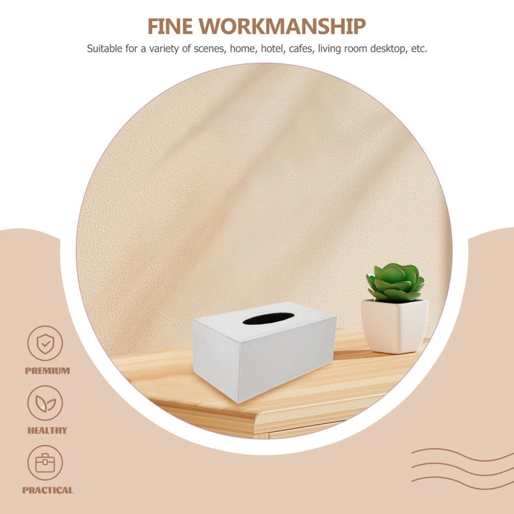 Rectangular Draw Tray Baby Home Napkin Dispenser Tissue Case Cover | eBay