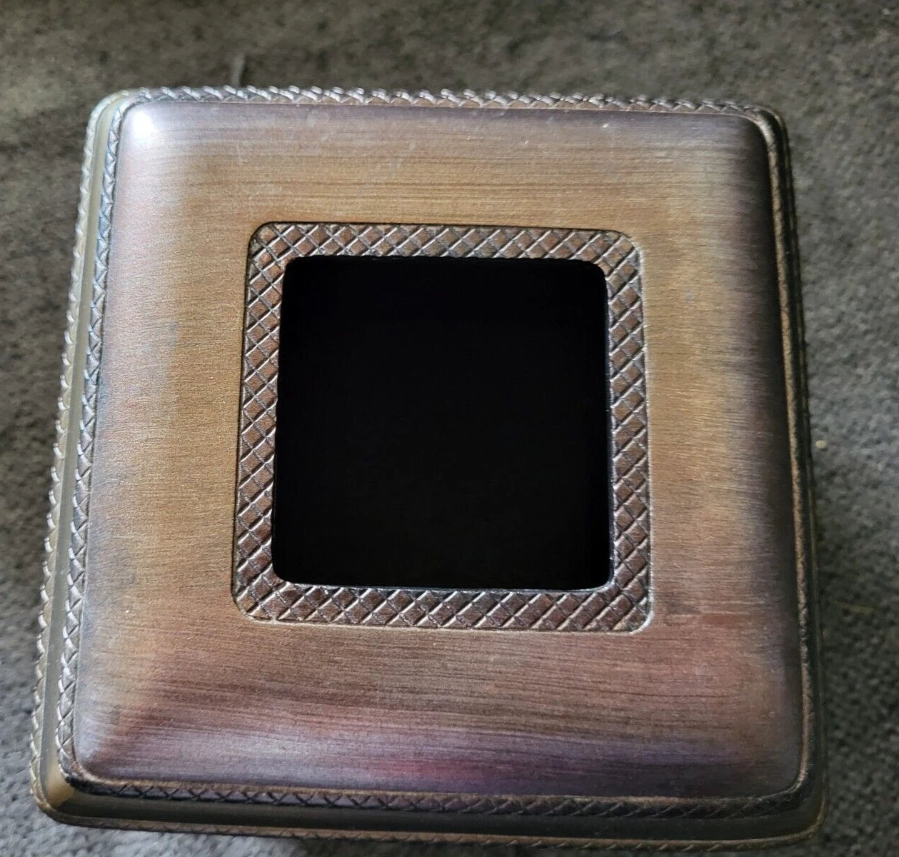 Facial Tissue Box Cover Bronze/Brown Finish | eBay