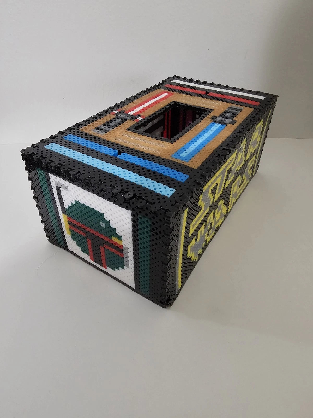 STAR WARS Tissue Box Cover - Perler Bead - RARE - R2D2, DARTH VADER, BB8, ETC | eBay
