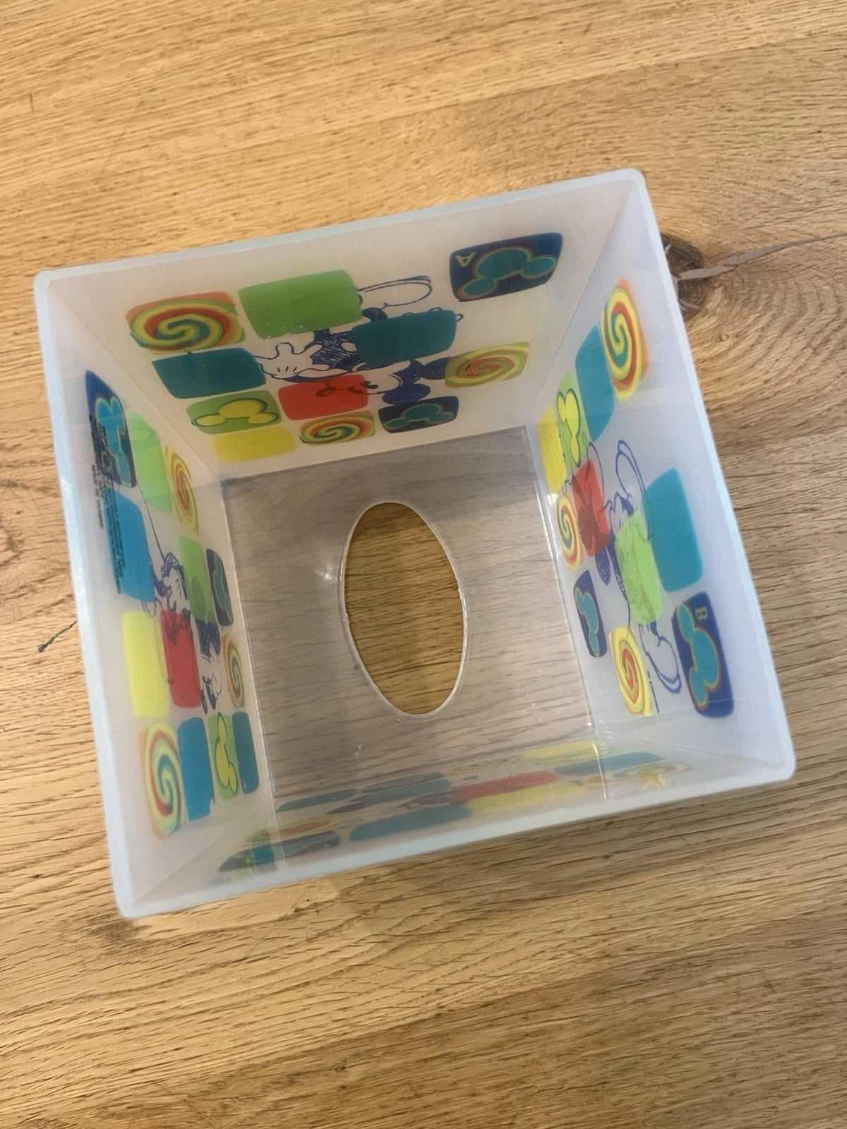 Disney Mickey Mouse Square Plastic Tissue Box Cover Holder | eBay