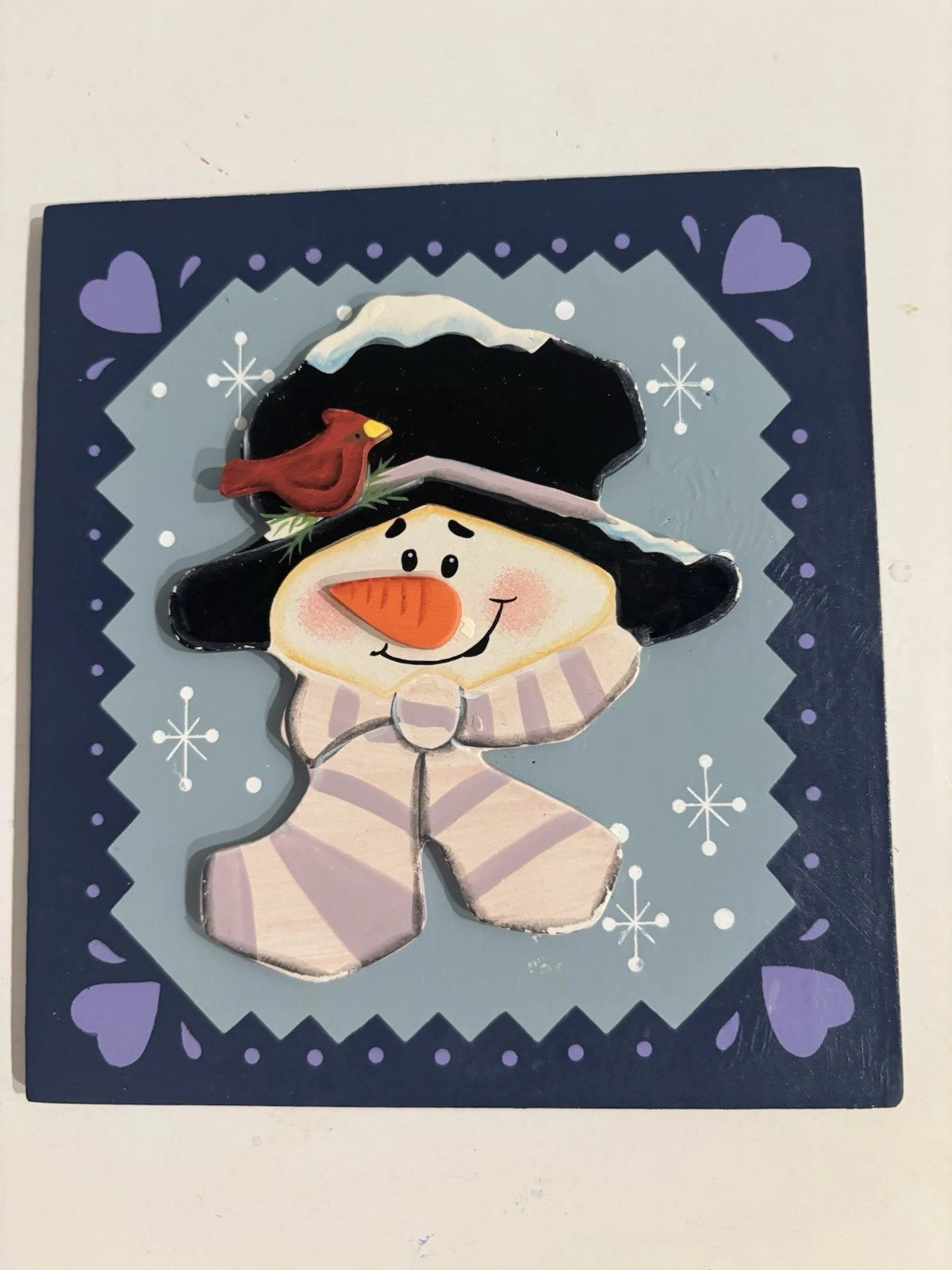 Tissue Box Cover Wooden With Interchangeable Seasonal Panels Country Decor | eBay