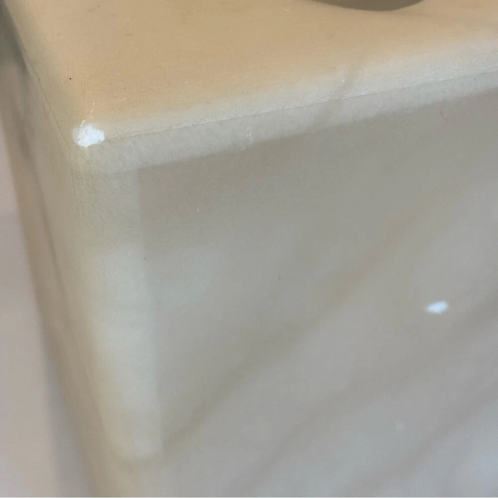 LABRAZEL Luxury Tissue Box/Tissue Cover Alisa Cream in Alabaster Made in Italy | eBay