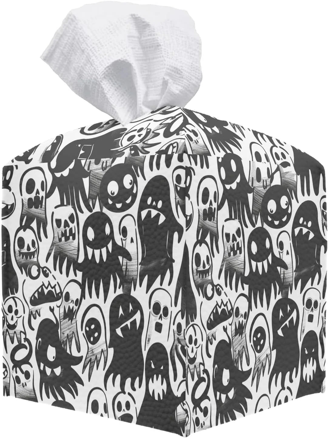 Halloween Ghosts Tissue Box Cover, Tissue Box Cover Square, Decorative Facial Pa | eBay