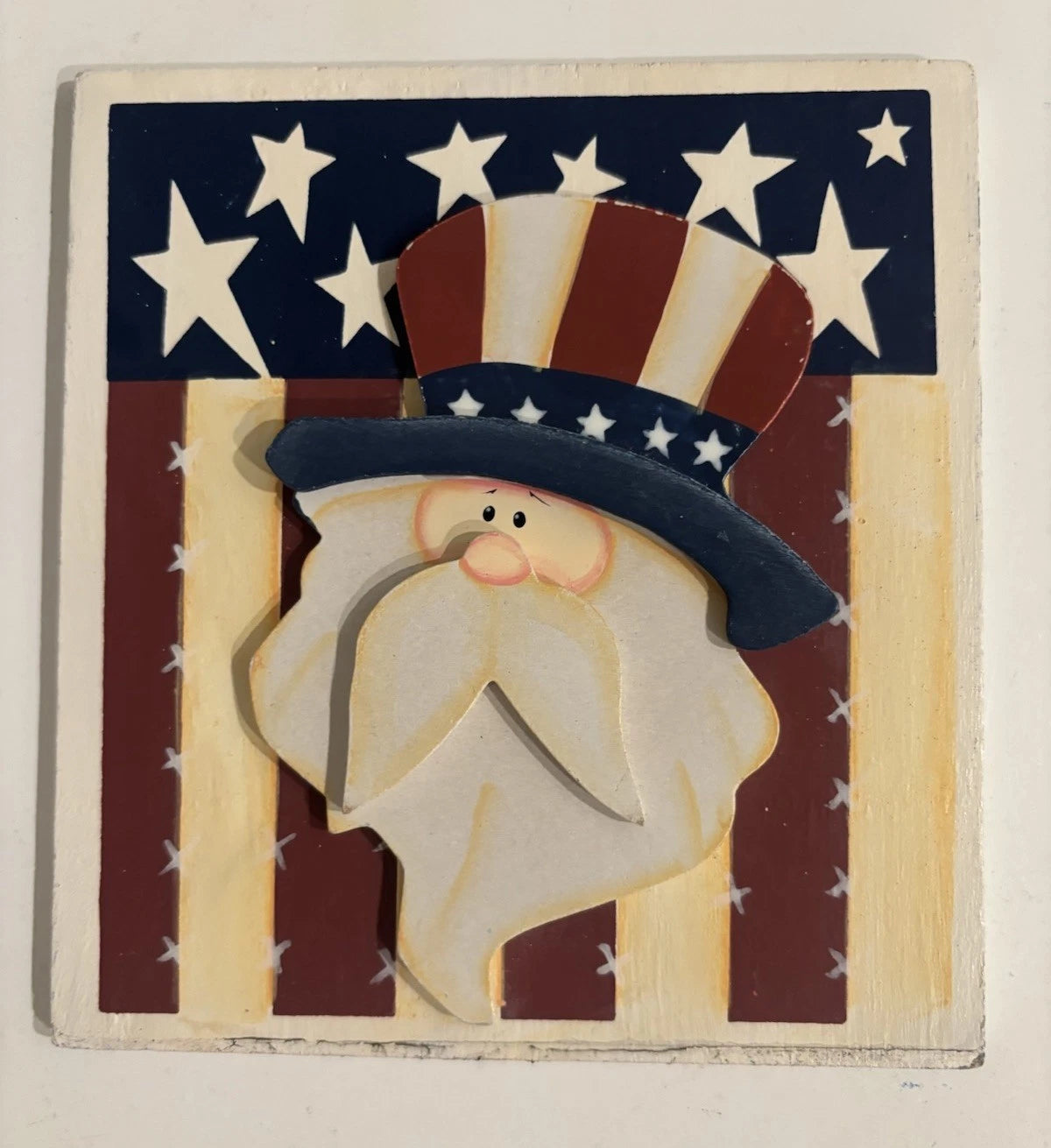 Tissue Box Cover Wooden With Interchangeable Seasonal Panels Country Decor | eBay