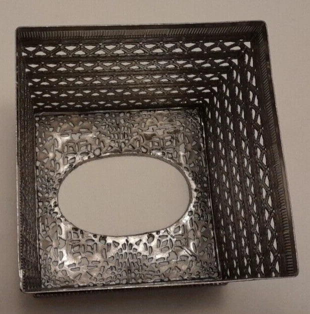 Lot Of 2 Vintage Gold Tone Hollywood Regency Metal Tissue Box Cover Holder | eBay