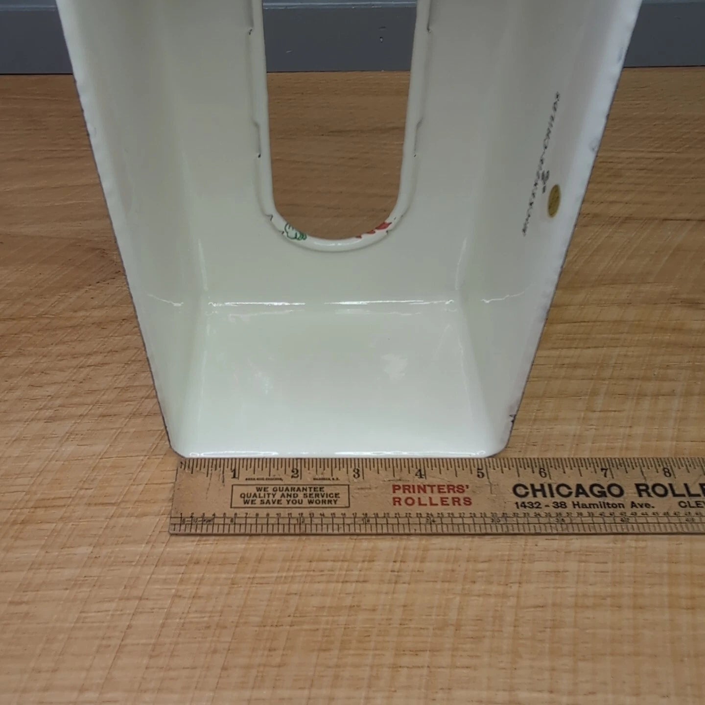 MacKenzie Childs Flower Market White Enamel Standard Tissue Box Holder Cover NWT | eBay