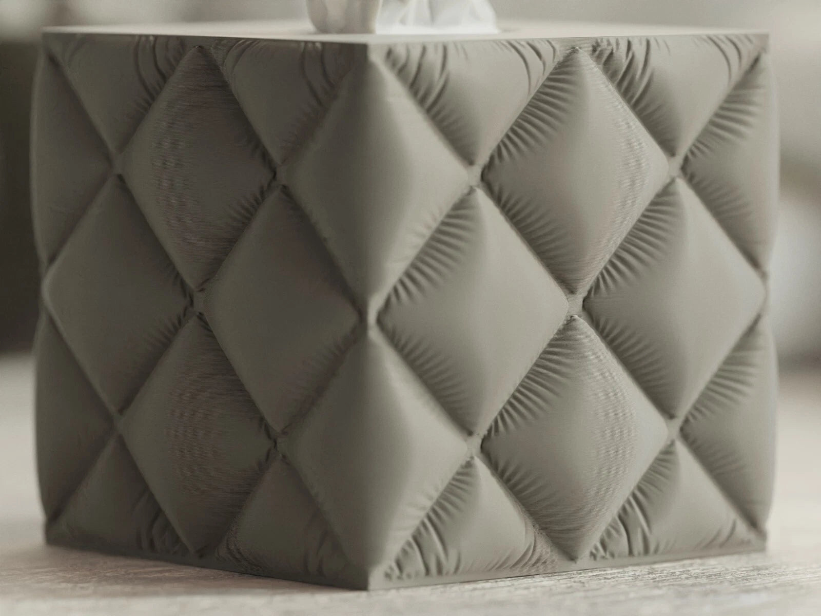 Square Tissue Box Cover with a Pillow look | eBay