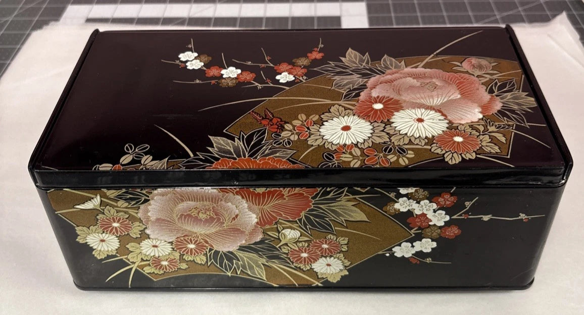 Vintage Japanese Lacquer Tissue Box Mirrored Large Box Yamanaka 10.5" | eBay
