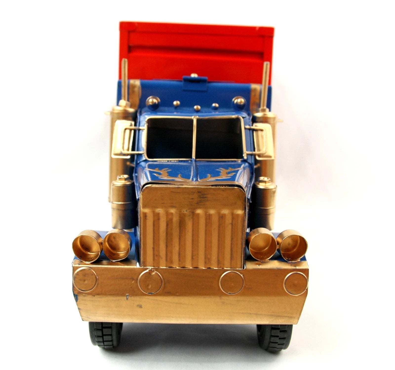NEW Handcrafted Metal Trailer Truck Big Rig Tissue Box Holder Dispenser Cover | eBay
